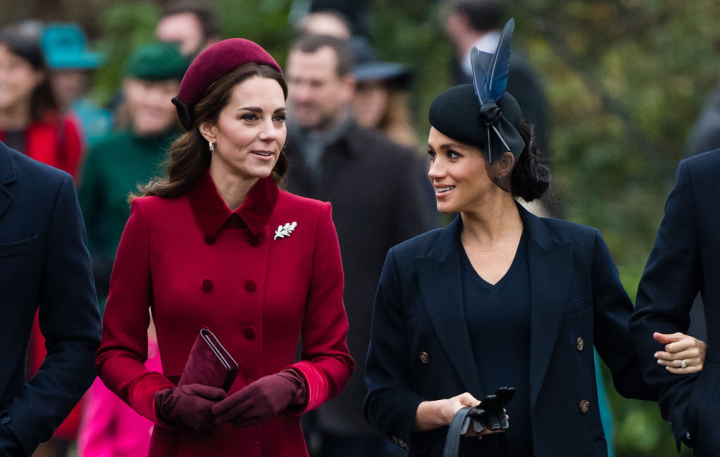 Meghan revealed Kate Middleton was upset about the flower girl dresses, and it made her [Meghan] cry. Photo / Getty Images