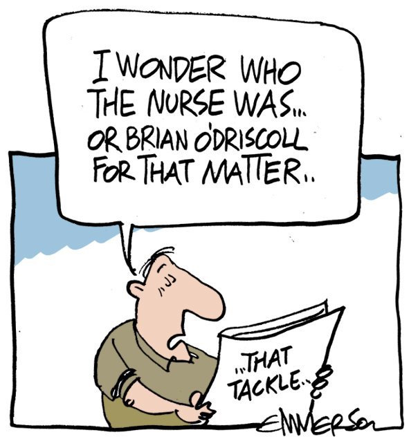 Herald cartoon from 2005.