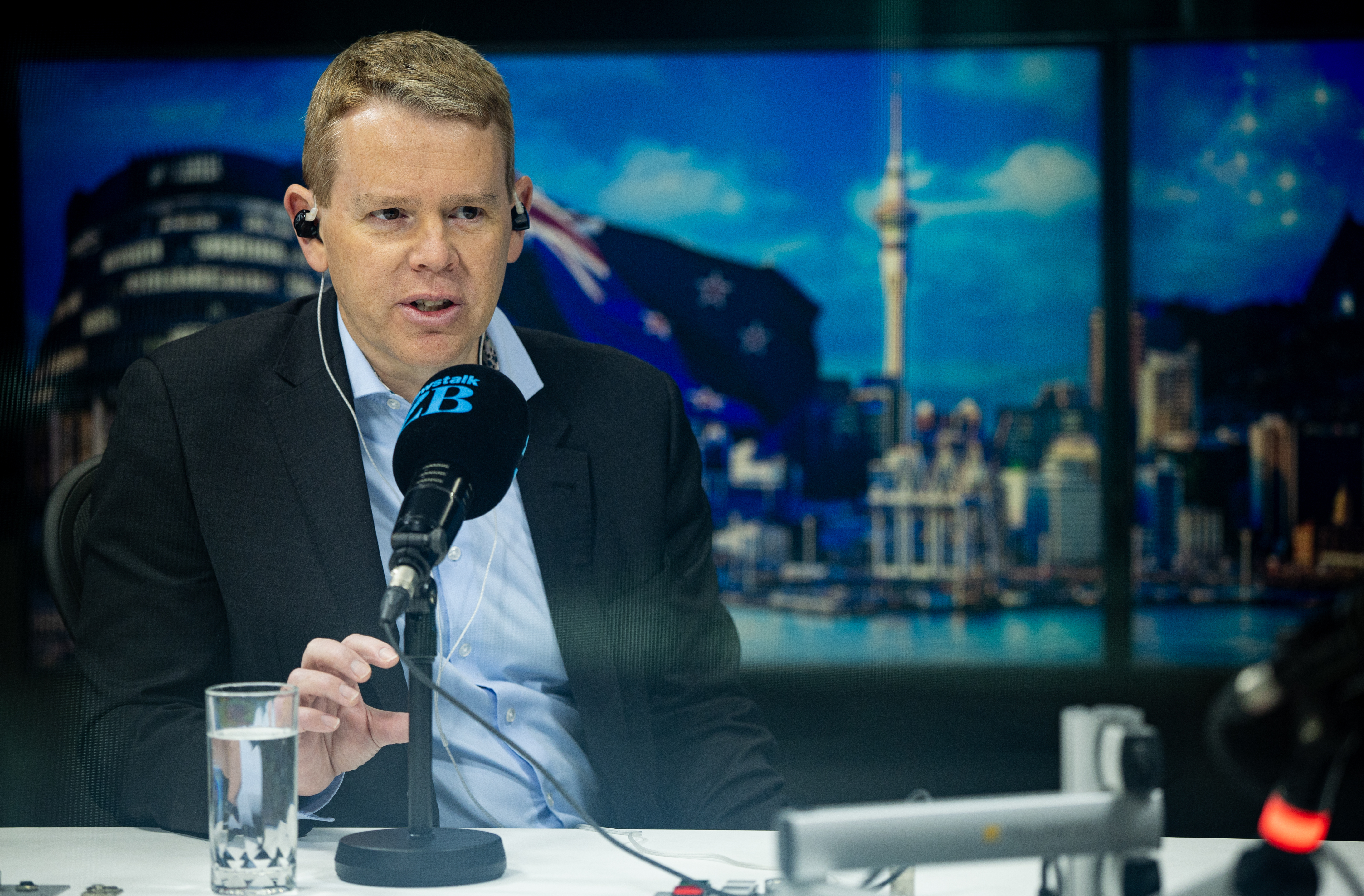 Labour Leader Chris Hipkins discussed his decision not to attend Covid hearings. Photo / Dean Purcell