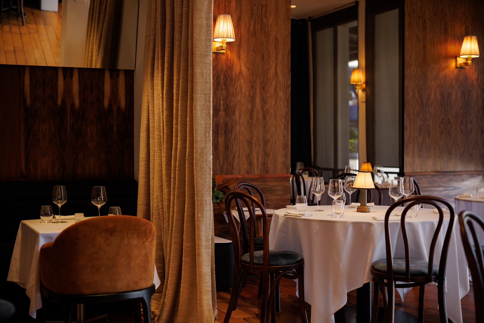 Return's dining room in Ponsonby. Photo / Babiche Martens