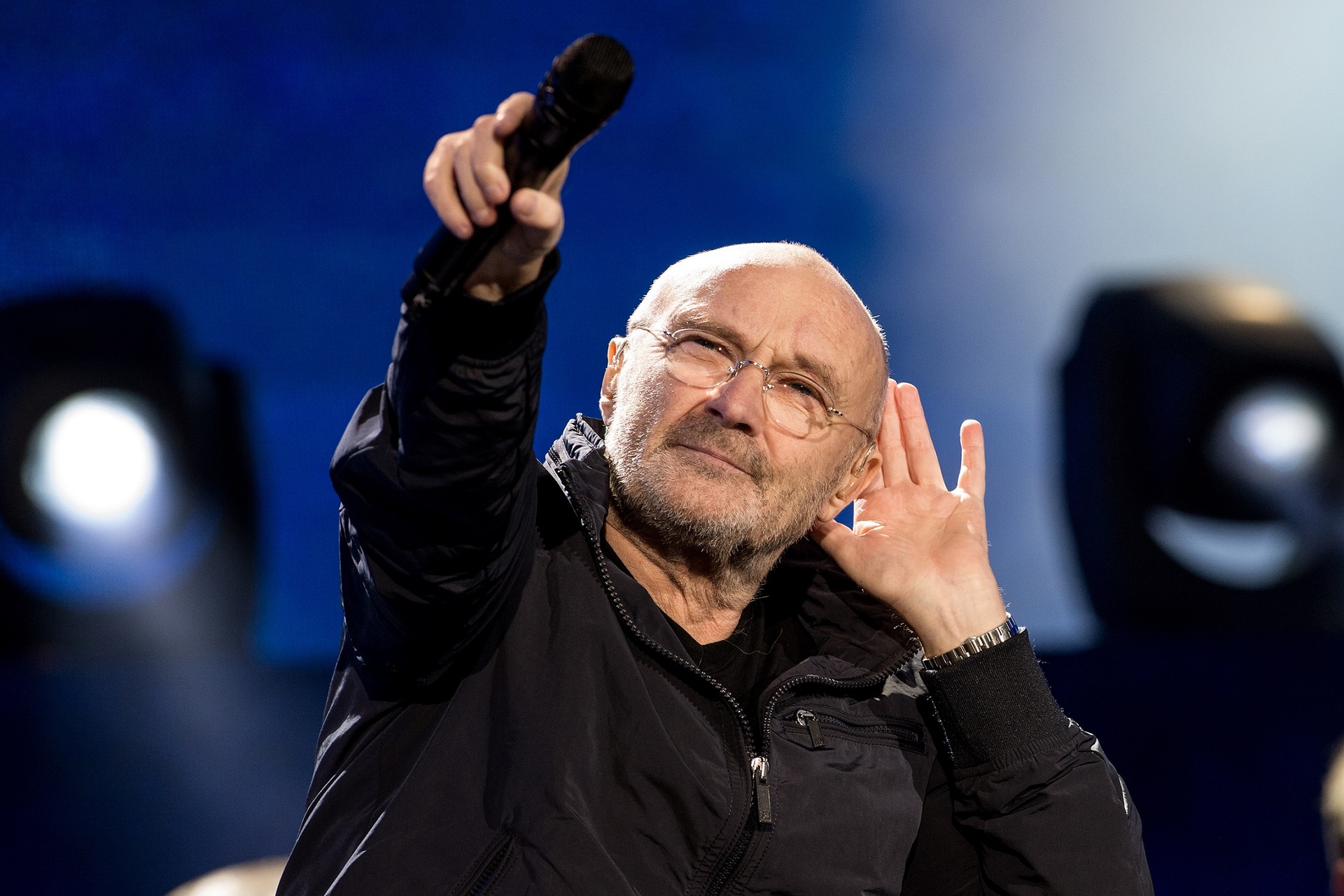 LONDON, ENGLAND - JUNE 30: Phil Collins performs at Barclaycard British Summertime at Hyde Park on June 30, 2017 in London, England. (Photo by Brian Rasic/WireImage)