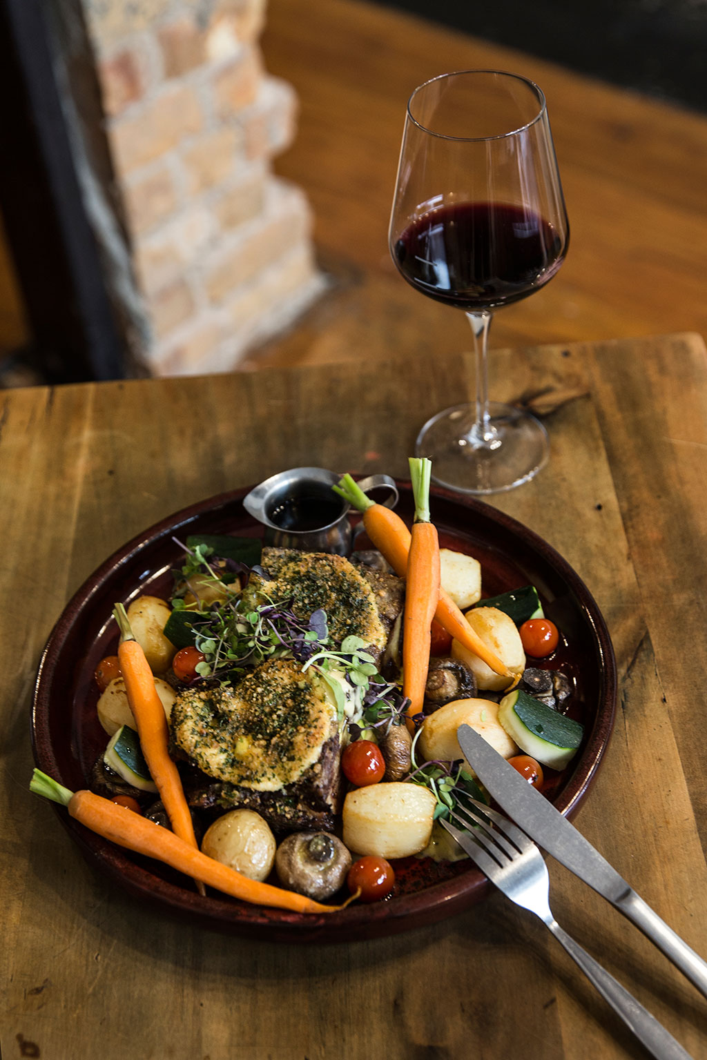 The steak for two on the menu at Le Chef. Picture / Guy Coombes.