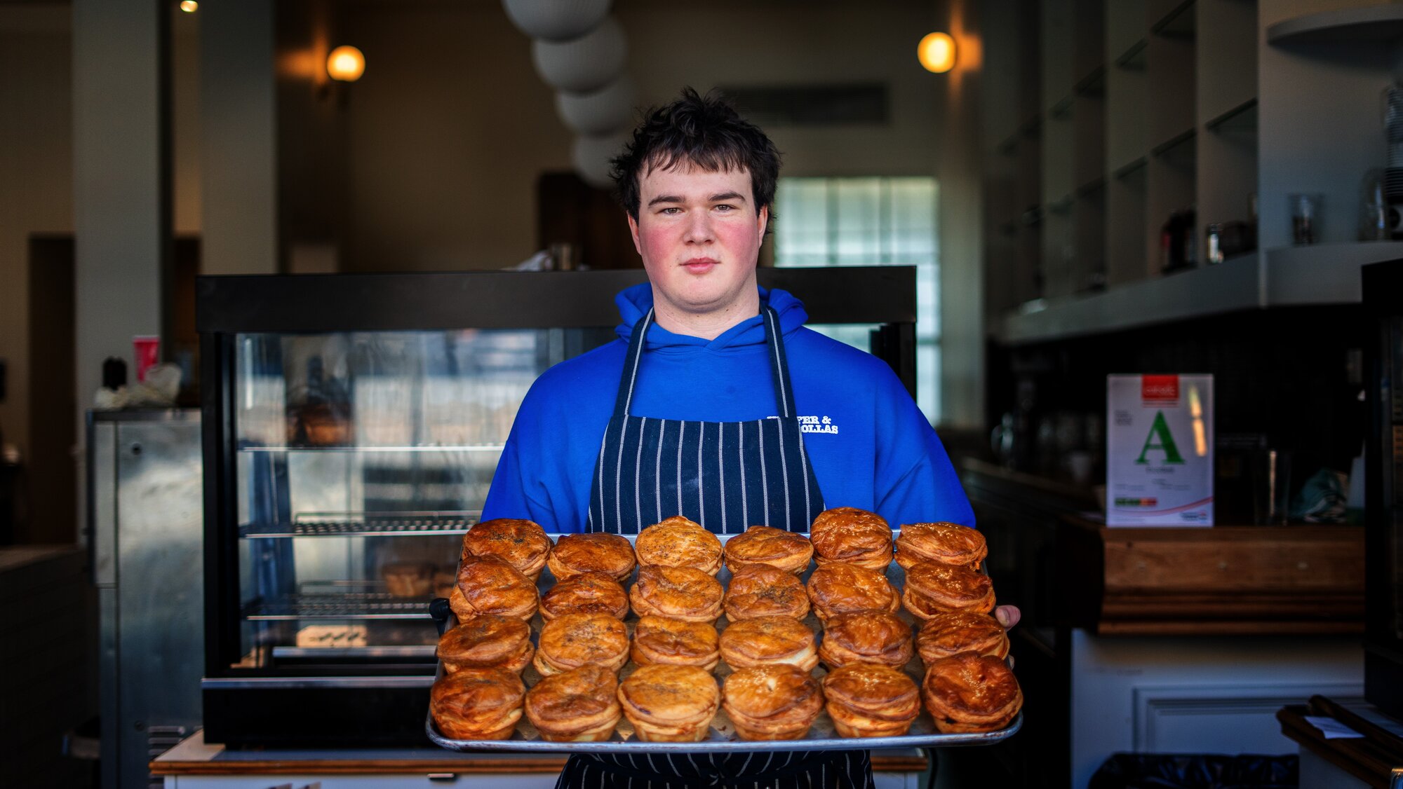 Chef Lewis Mazza-Carson's Auckland pie business has been so successful he has plans to expand. Photo / Corey Fleming 