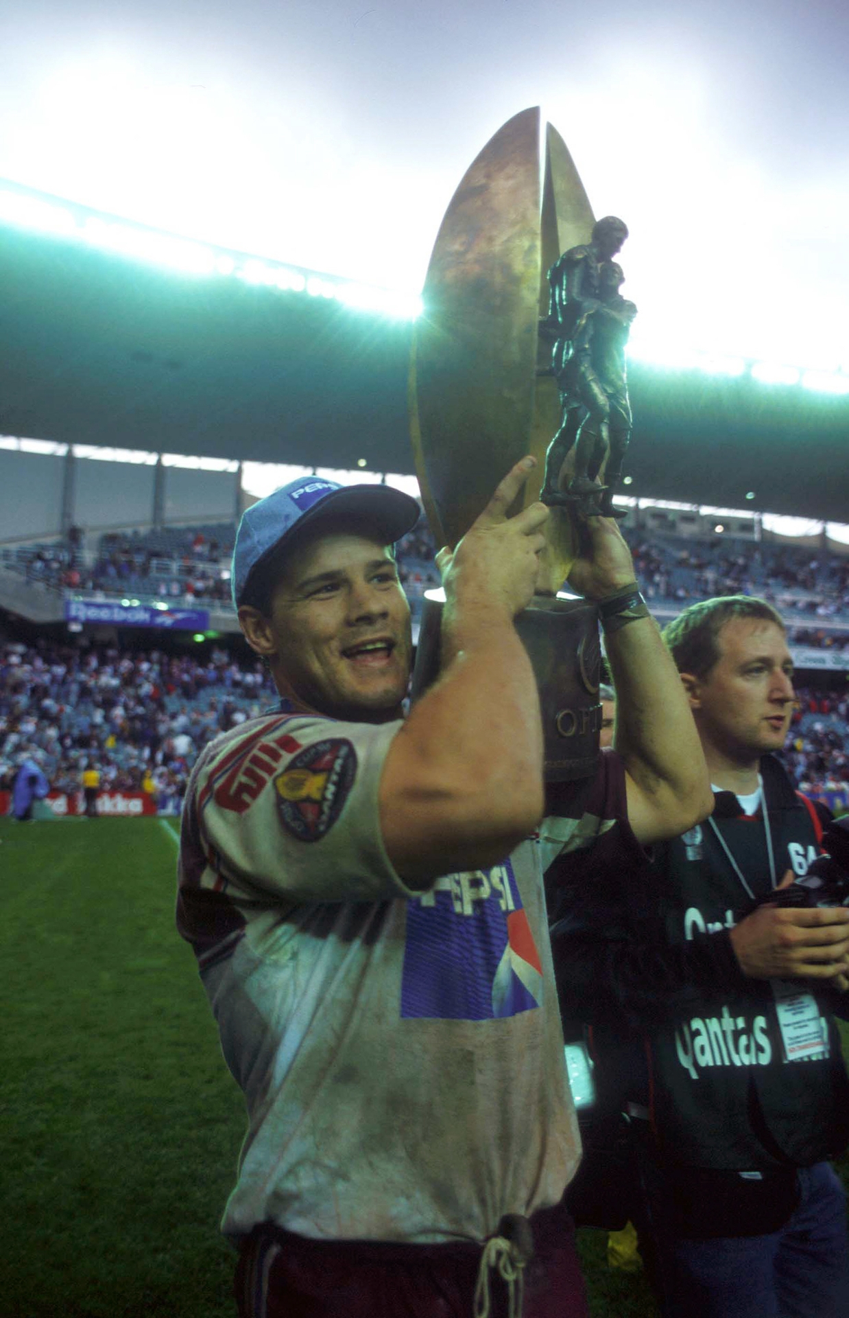 Craig Innes scored a try as Manly won the 1996 grand final.  Photo / Photosport