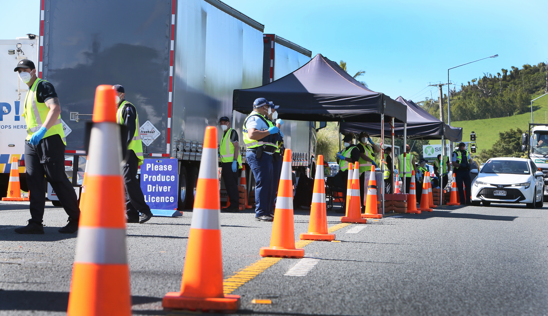 The border between Auckland and Northland. Photo / Tania Whyte