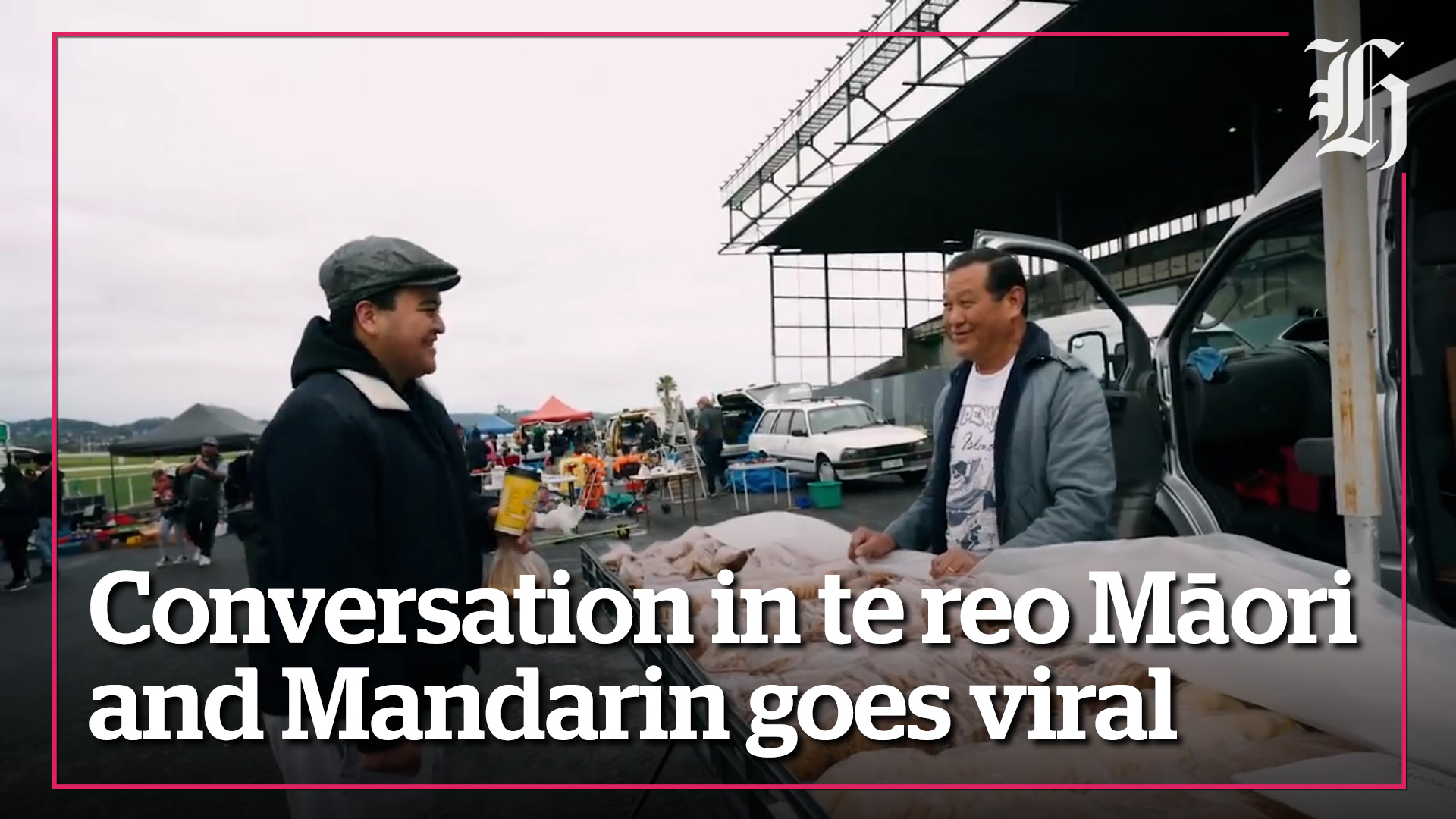 Conversation in te reo Māori and Mandarin goes viral