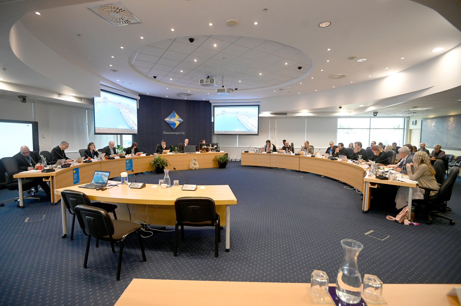 Tauranga City Council chambers. Photo / File