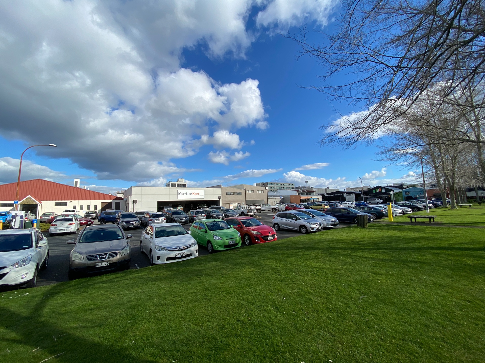 The car park at 1134 Haupapa St in central Rotorua. Photo / File 