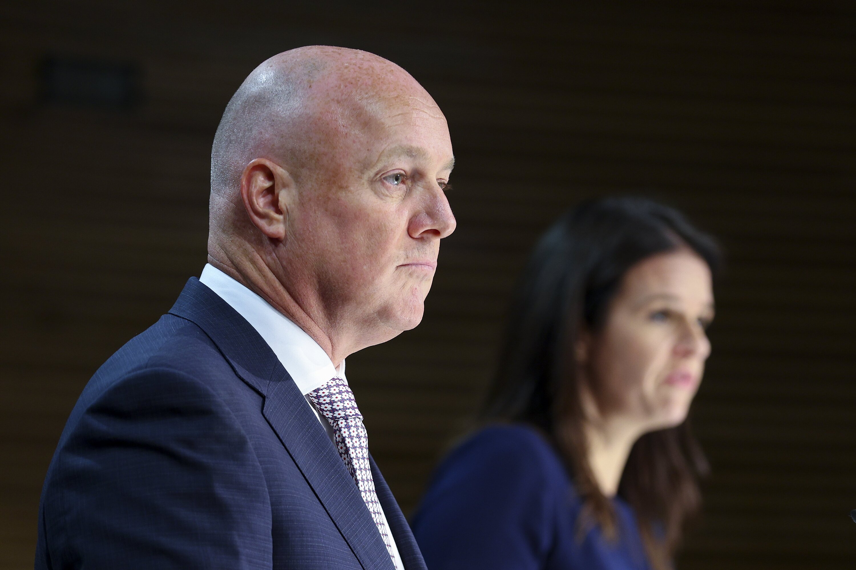 Prime Minister Christopher Luxon says he is not living at Premier House because it needs significant maintenance work. Photo / Hagen Hopkins