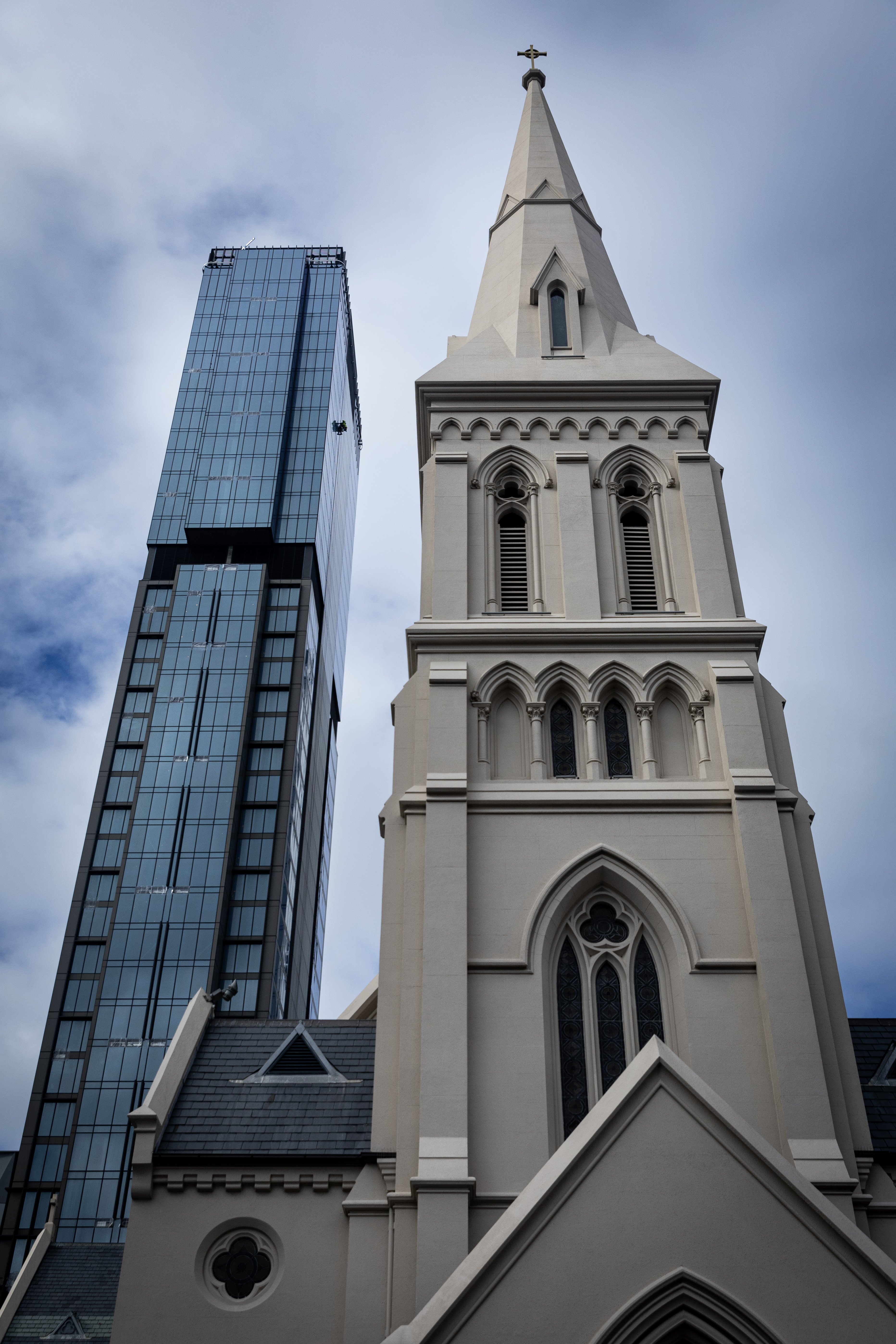 Hotel Indigo Auckland beside the Catholic Cathedral of Saint Patrick and Saint Joseph in the CBD. Photo / Jason Oxenham