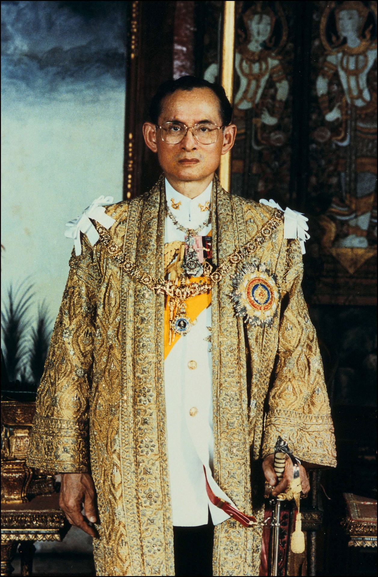King Bhumibol Adulyadej of Thailand, was crowned in 1946 and reigned for 70 years and 126 days, before his death in 2016. Photo / Getty Images