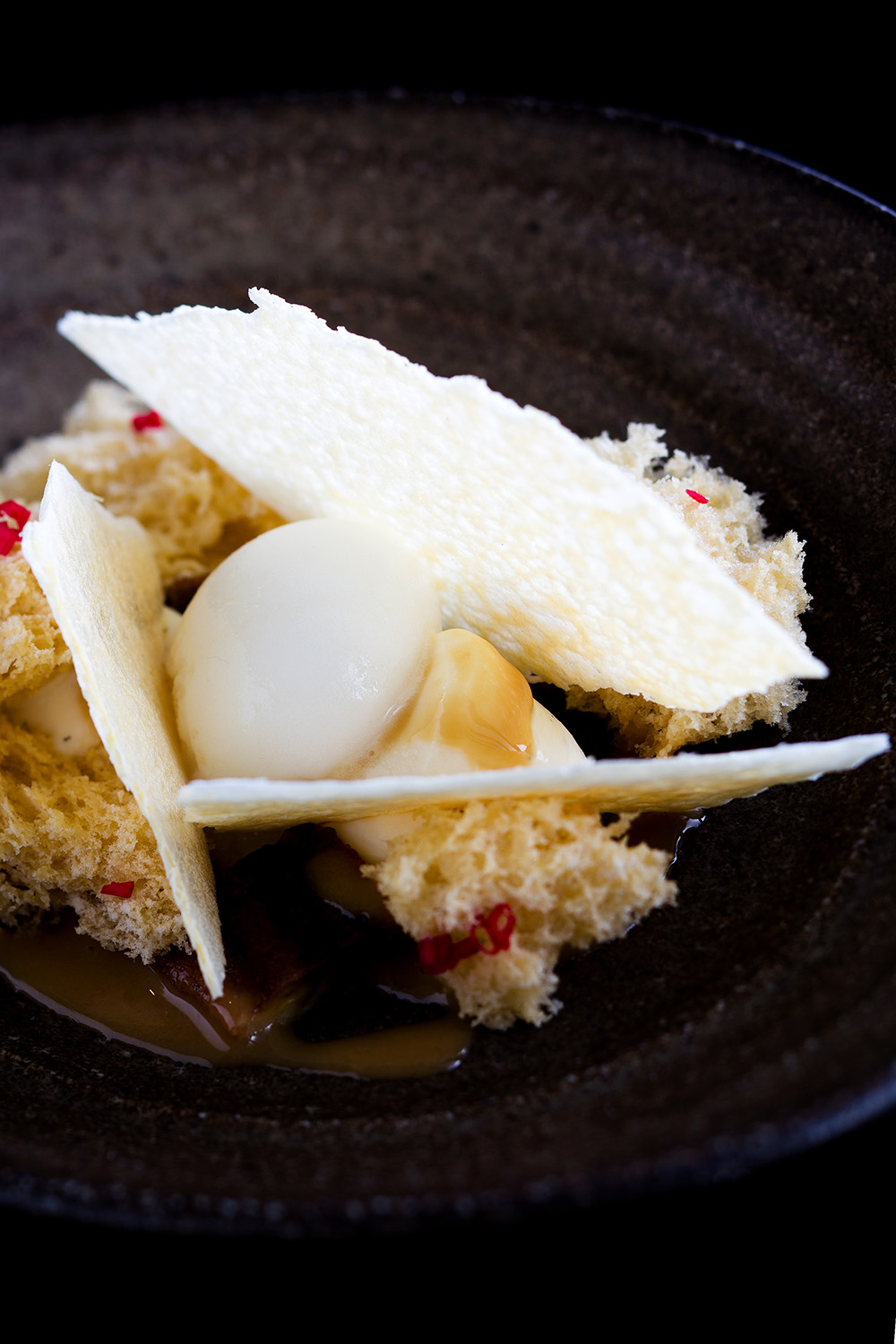 The pineapple and banana dessert at Merediths, in 2014. Photo / Babiche Martens
