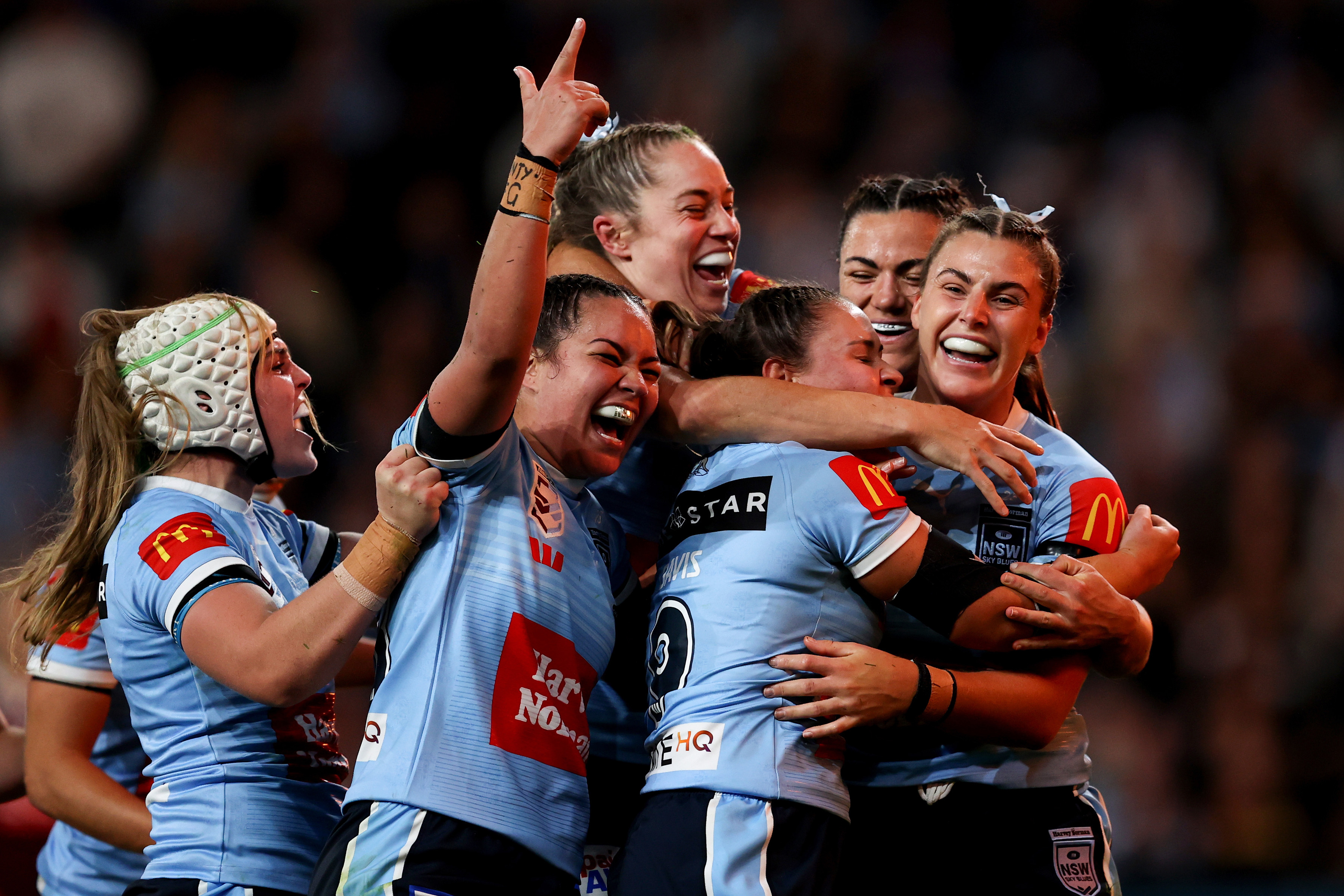A women's State of Origin clash could be played in New Zealand in 2027. Photo / Photosport