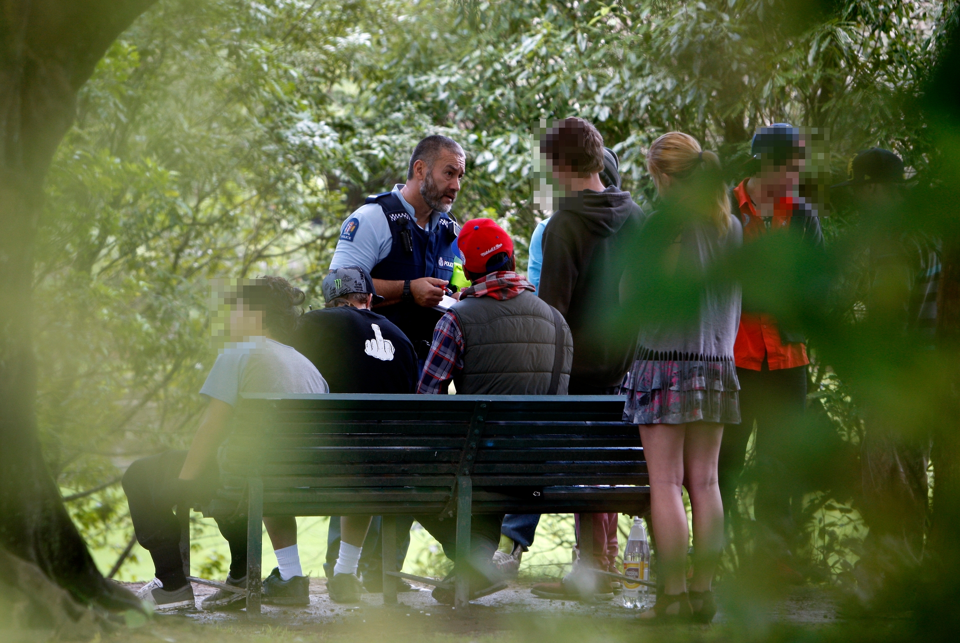 Finding truants and returning them to school is another role police are tasked with. Photo / Michael Cunningham