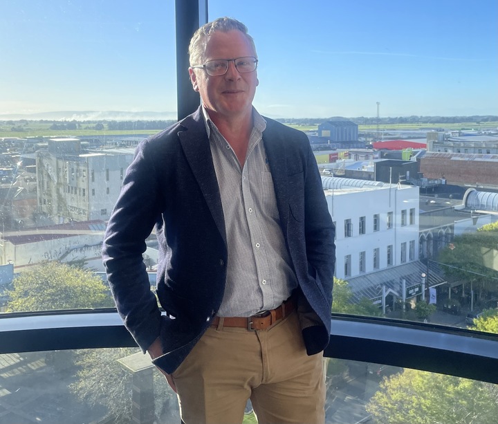 HWR chief executive Anthony Jones in his new Invercargill office.