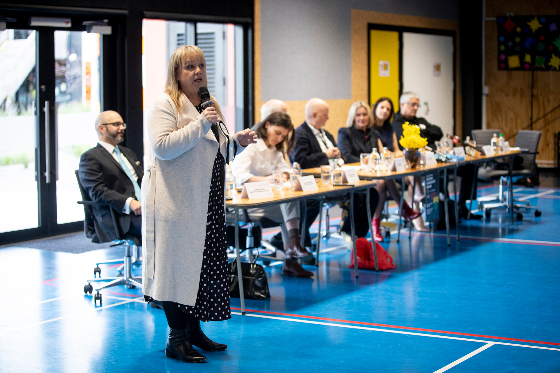 Former NZ First MP Jenny Marcroft, seen here in an election debate for the Auckland Central seat in 2020. Photo / Dean Purcell