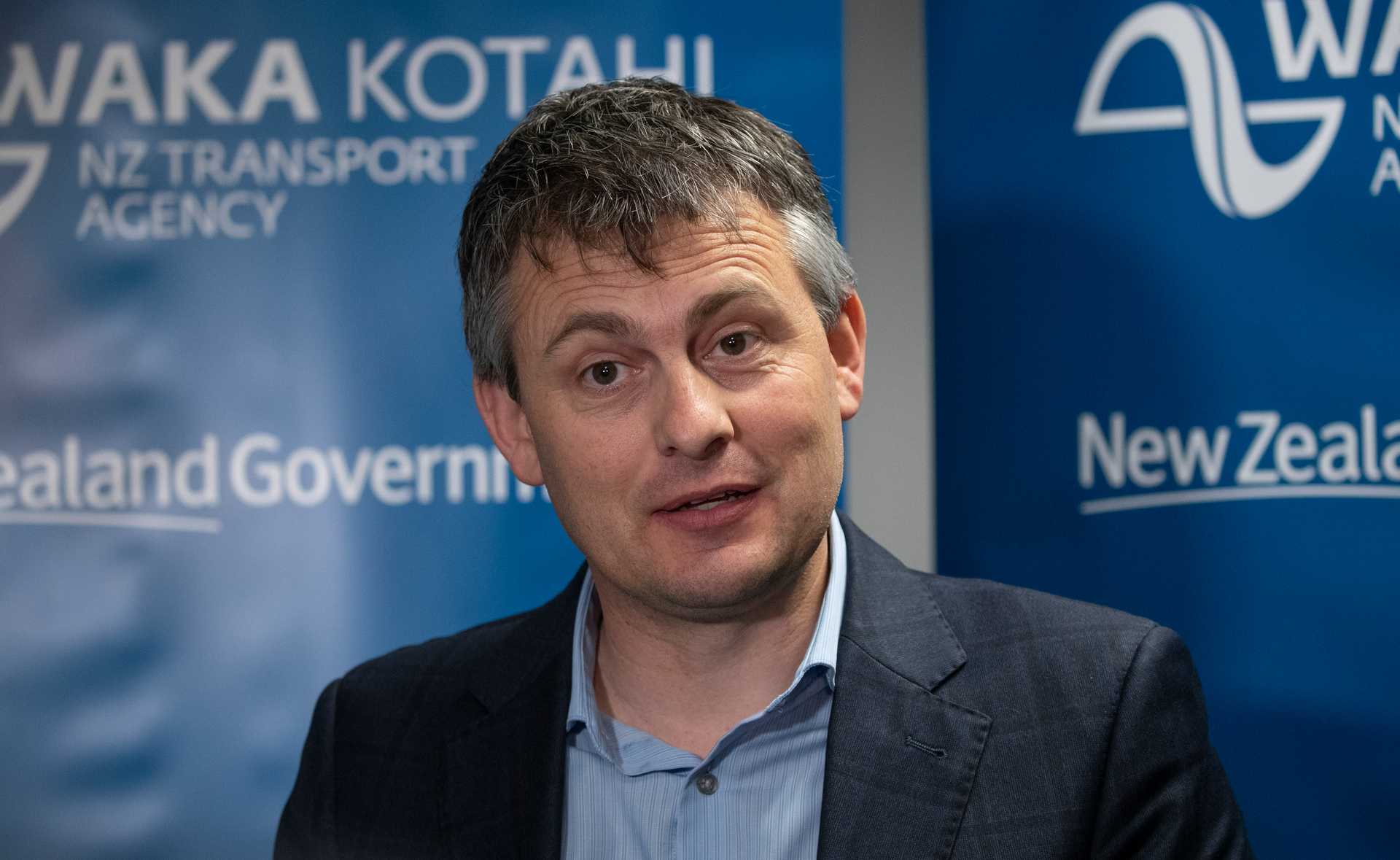 NZTA's general manager, transport services, Brett Gliddon. Photo / Mark Mitchell