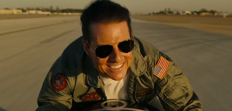 Tom Cruise still has the need for speed in Top Gun: Maverick.