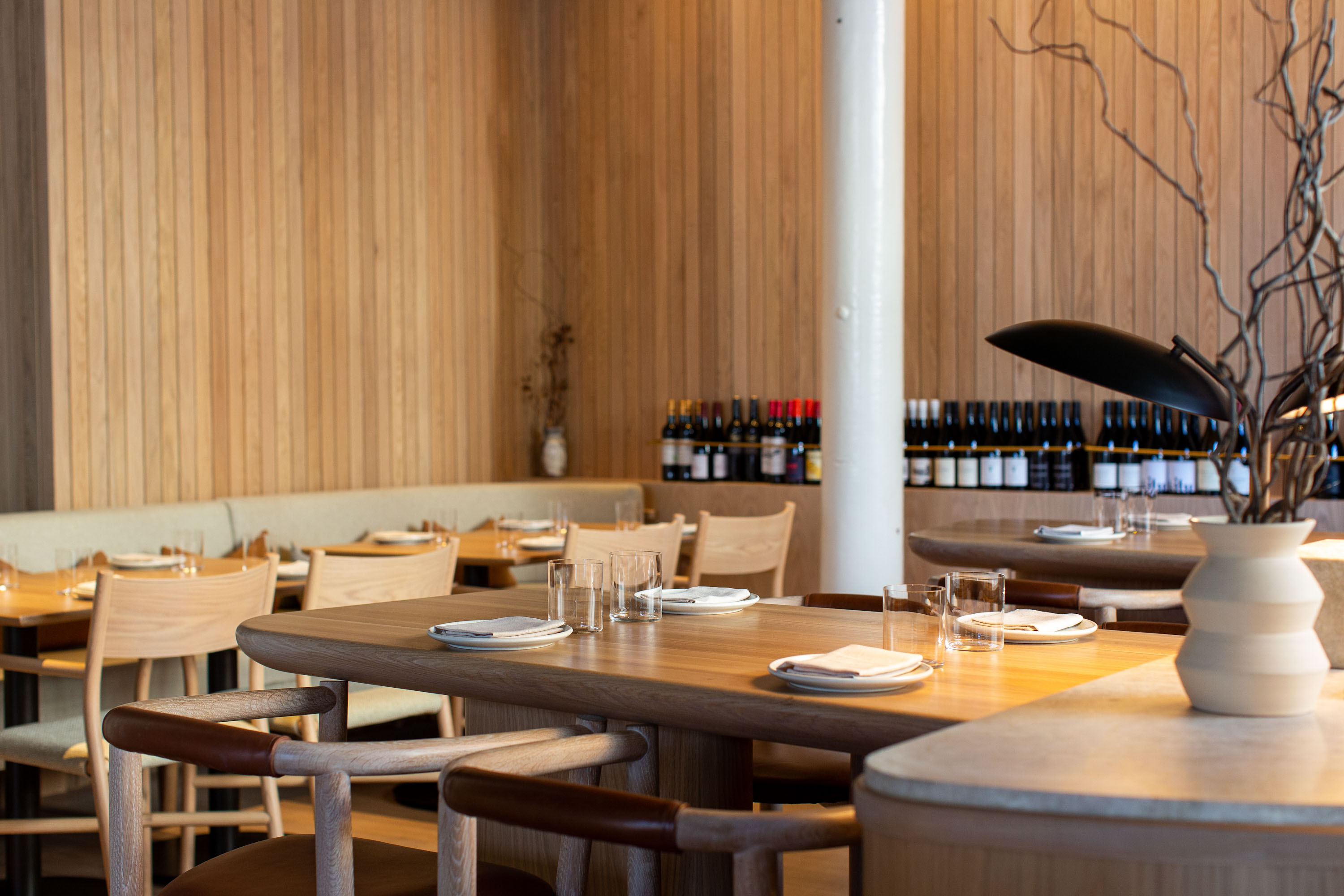 The dining room at Mr Morris. Photo / Babiche Martens
