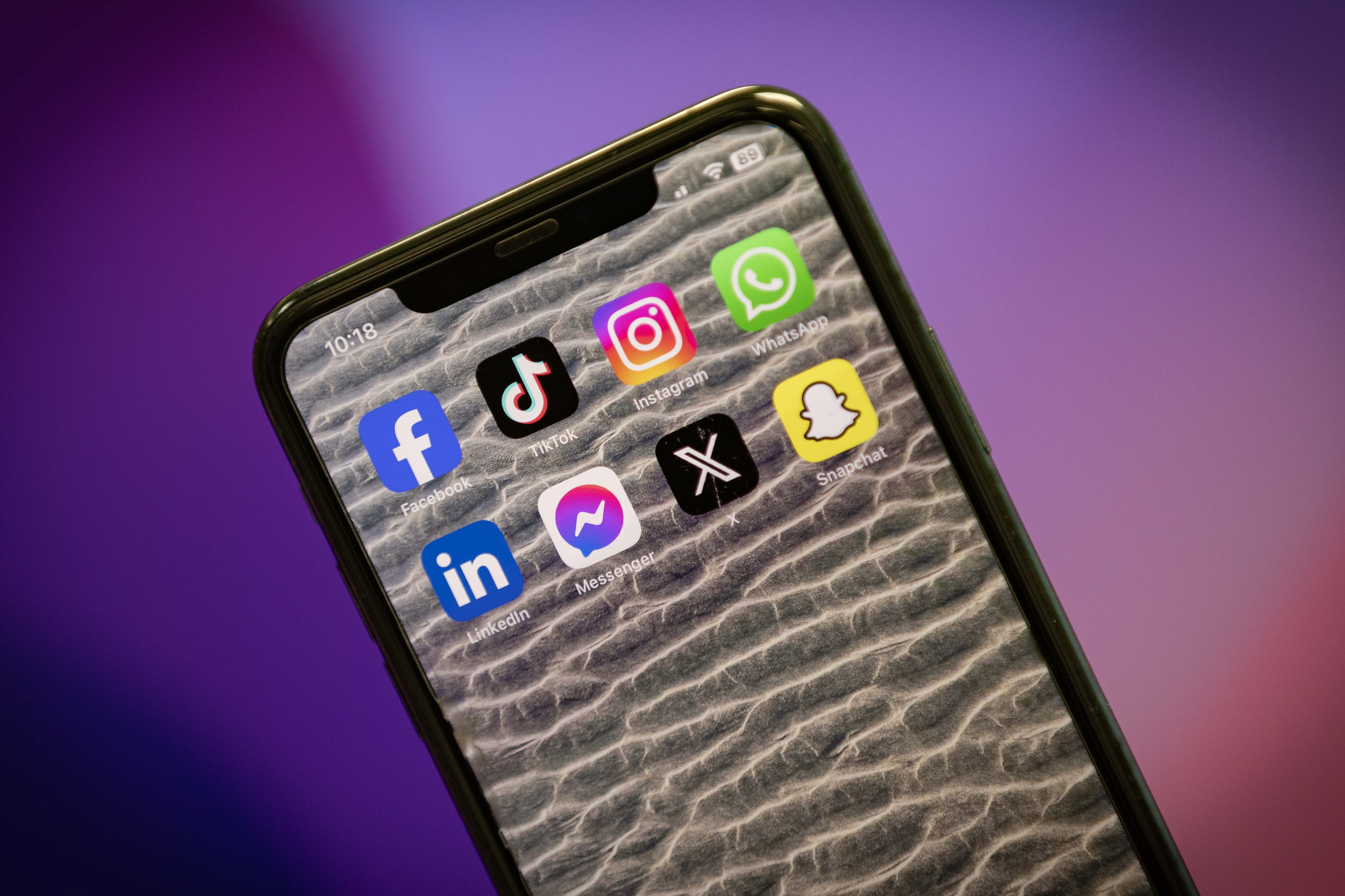 Does your child know what to do if they come across negative content on social media? Photo / Alex Cairns