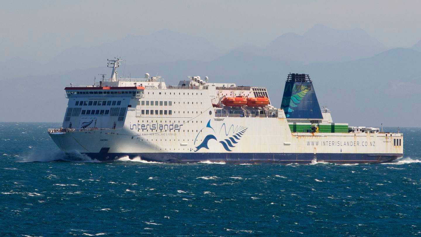 The Kaitaki ferry's compensators had previously been identified as a risk. Photo / Mark Mitchell
