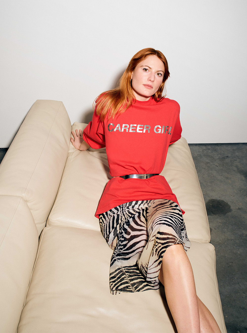 Artist and Itchy Scratchy Patchy designer Christabel MacGreevy. Photo / Letty Schmiterlow