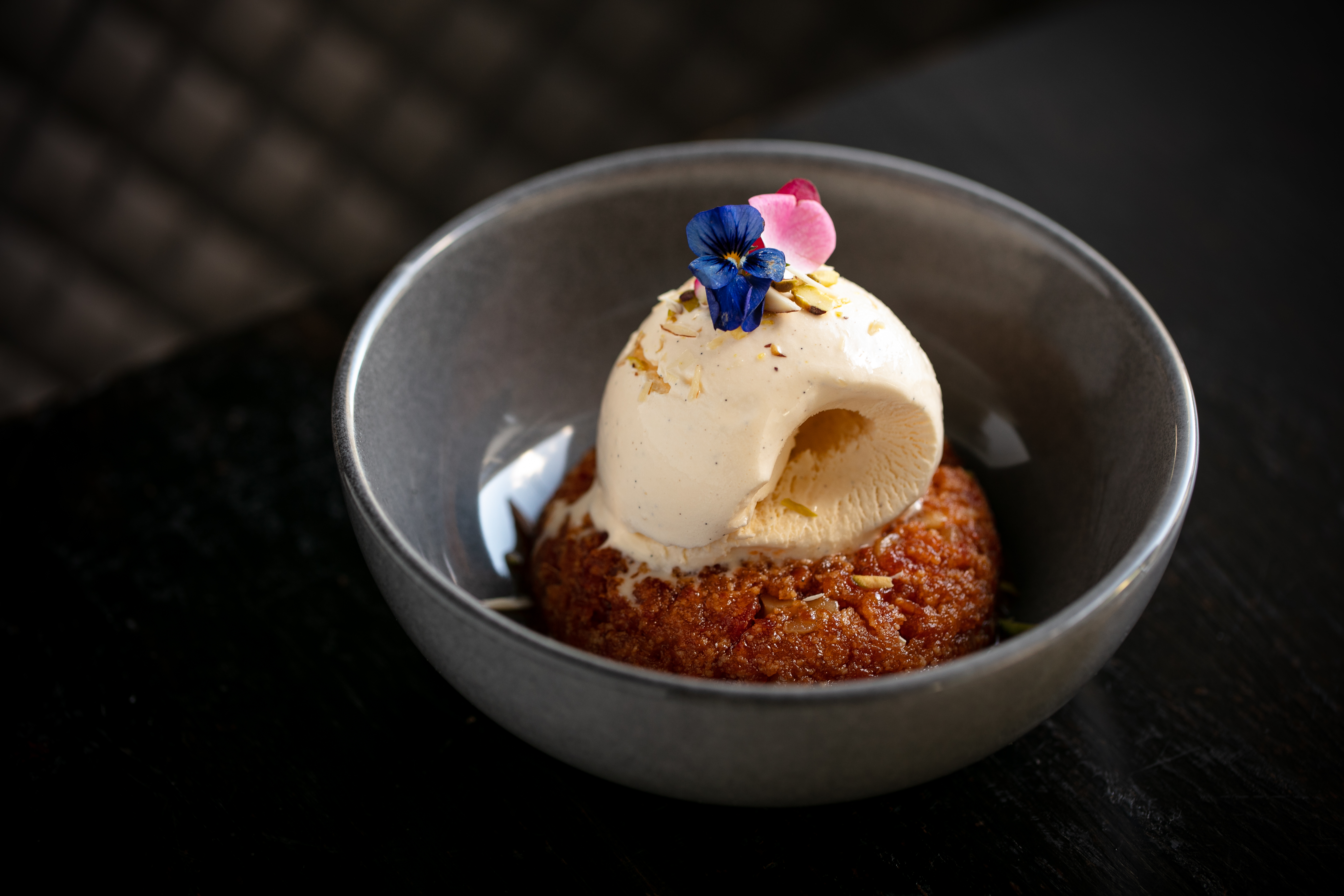 The carrot halwa. Photo / Babiche Martens