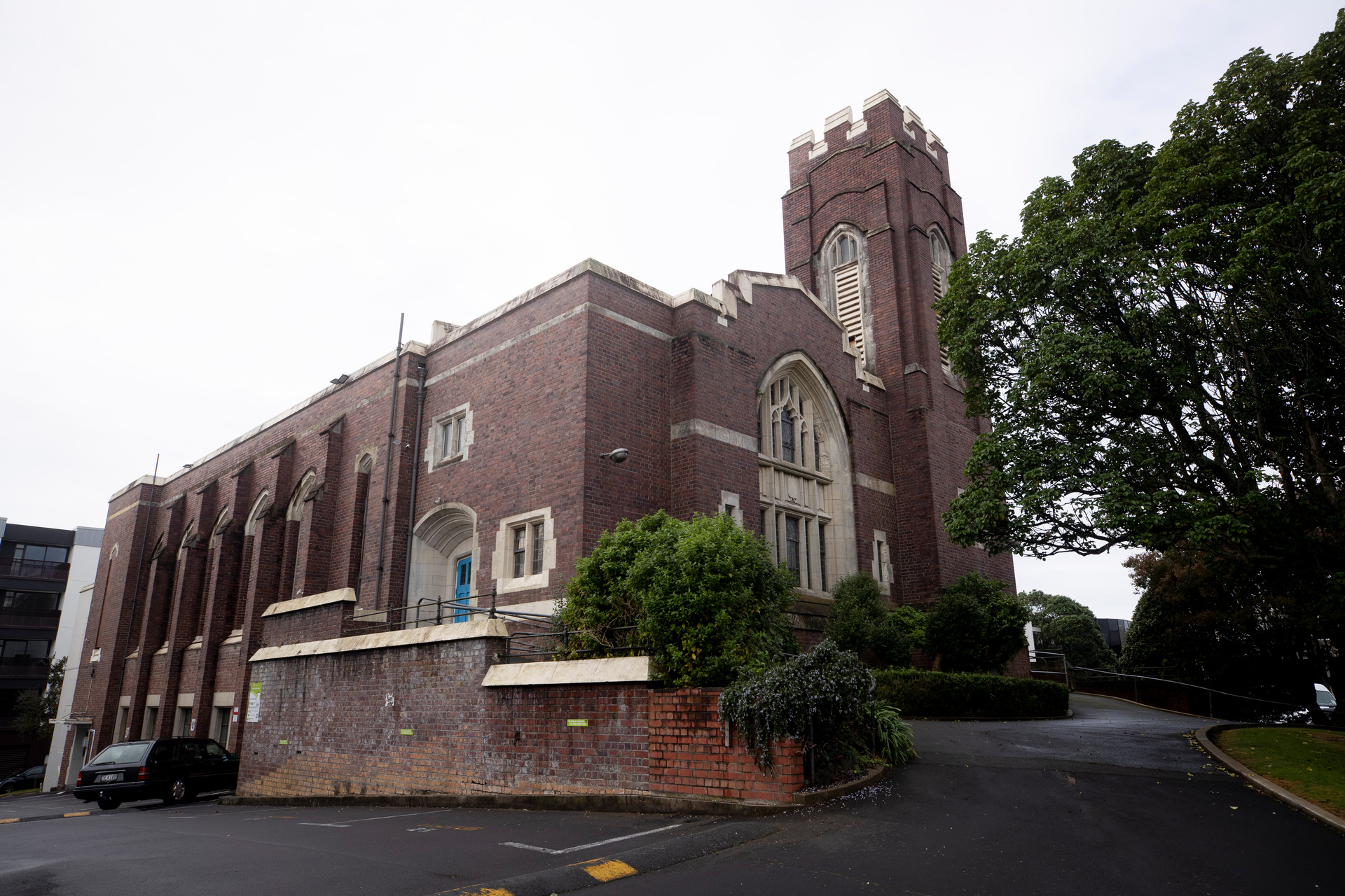 The historic World War I Soldiers' Memorial Church on Khyber Pass Rd. Photo / Dean Purcell