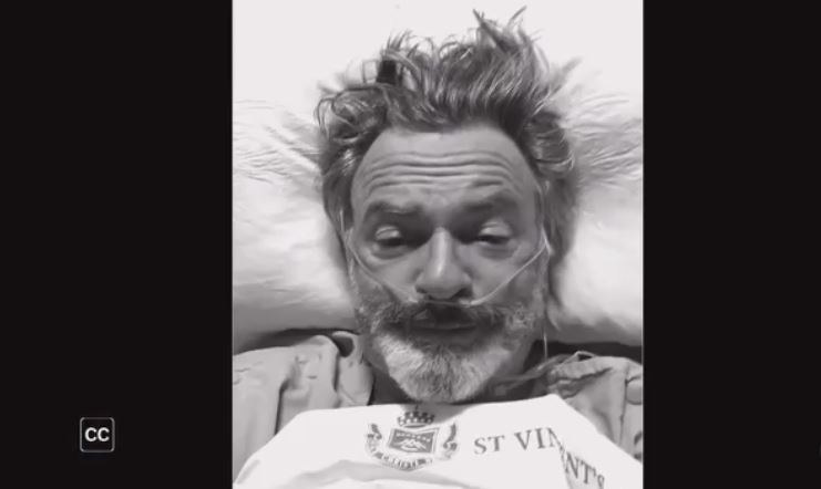 Sam Neill says his treatment leaves him feeling like he's been in a boxing ring. Photo / Instagram