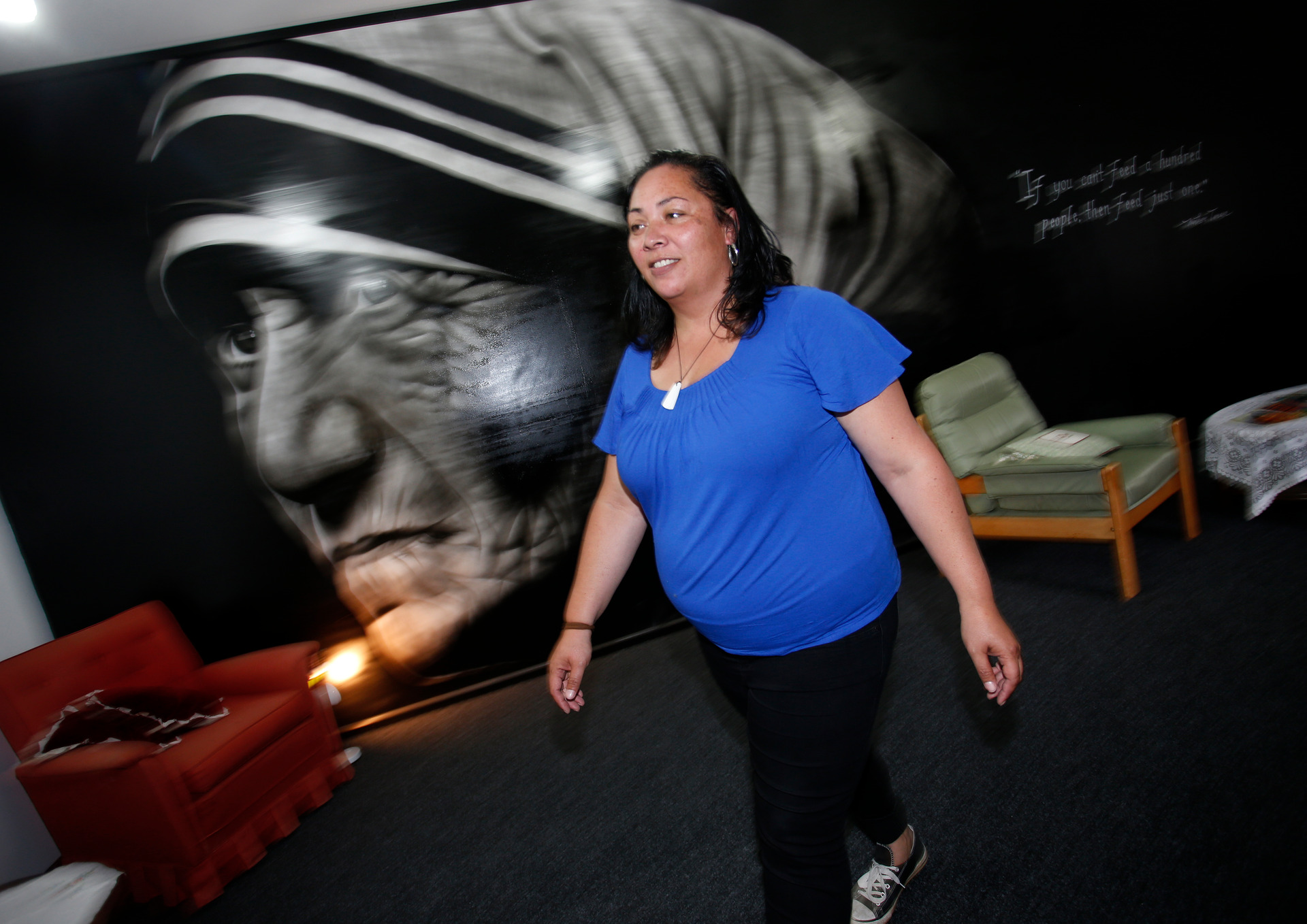 Open Arms centre manager Sam Cassidy is excited to officially open the centre's doors. Photo/Michael Cunningham
