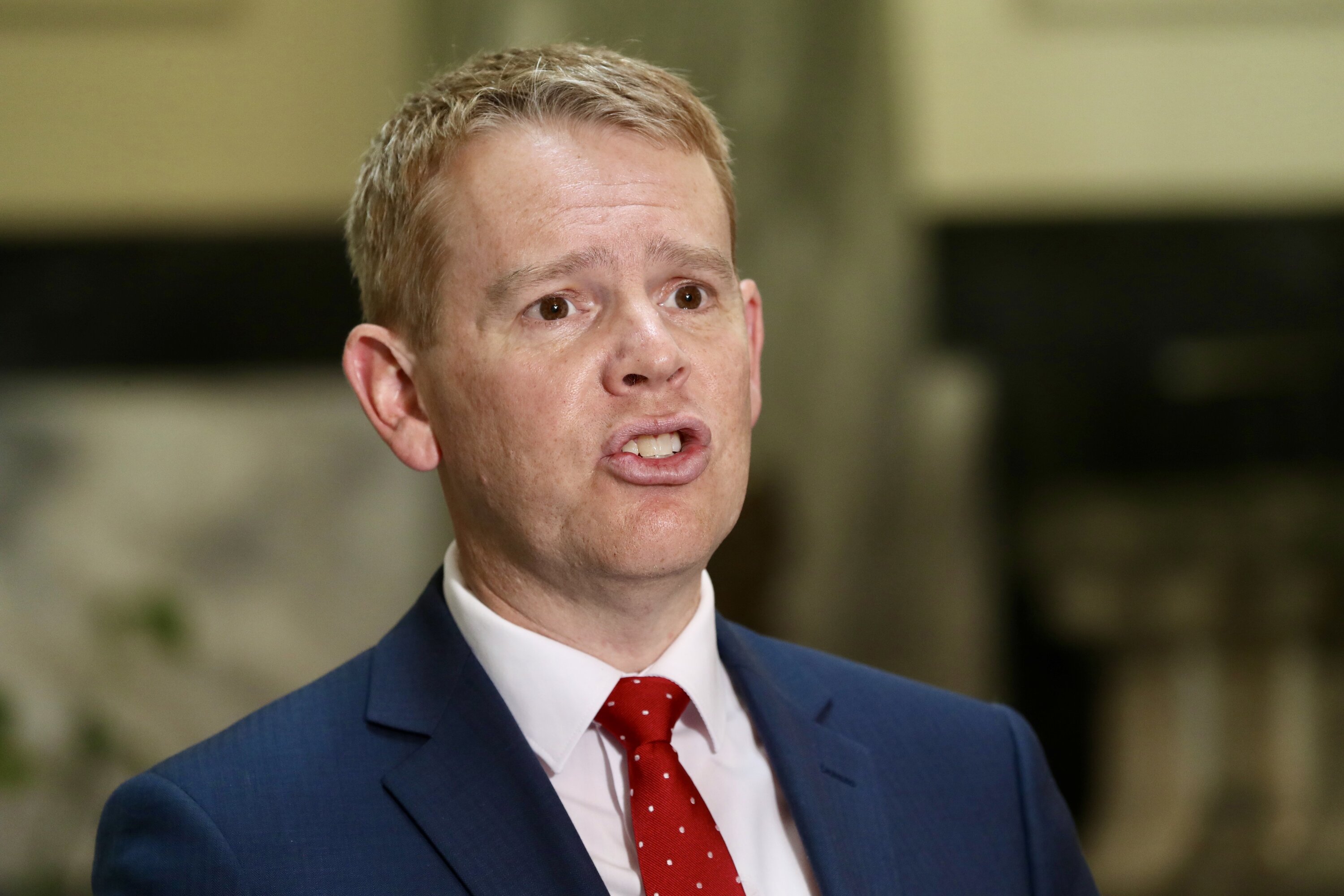 Labour Party leader Chris Hipkins says the change is similar to the late amendments the Government has made on other controversial bills. Photo / Mark Mitchell