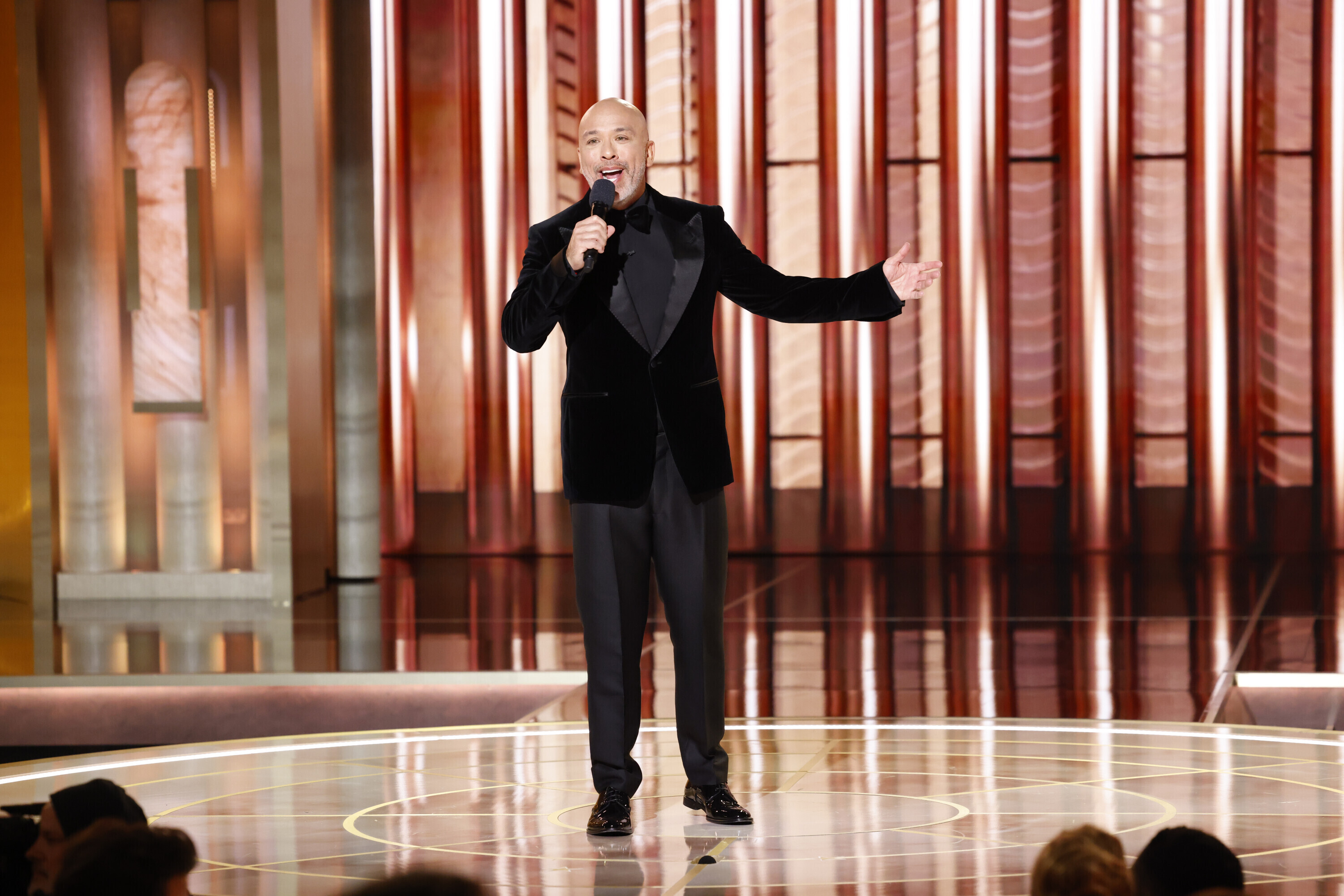 Jo Koy during the 81st Golden Globe Awards in Beverly Hills, California. Photo / AP