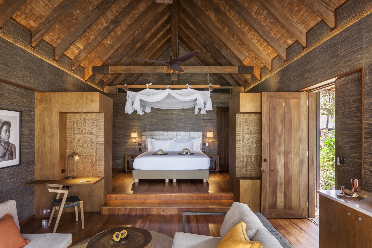 The resort boasts 24 private villas and 11 larger residences. Photo / Supplied
