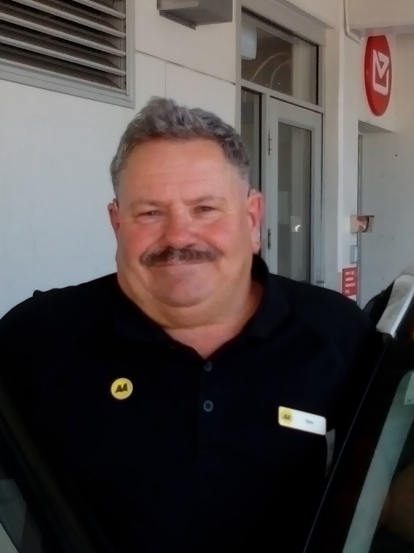 AA driving instructor Neville Redfern said he has to teach his students not only driving skills, but also warn them about the dangers of Northland roads. Photo / supplied 