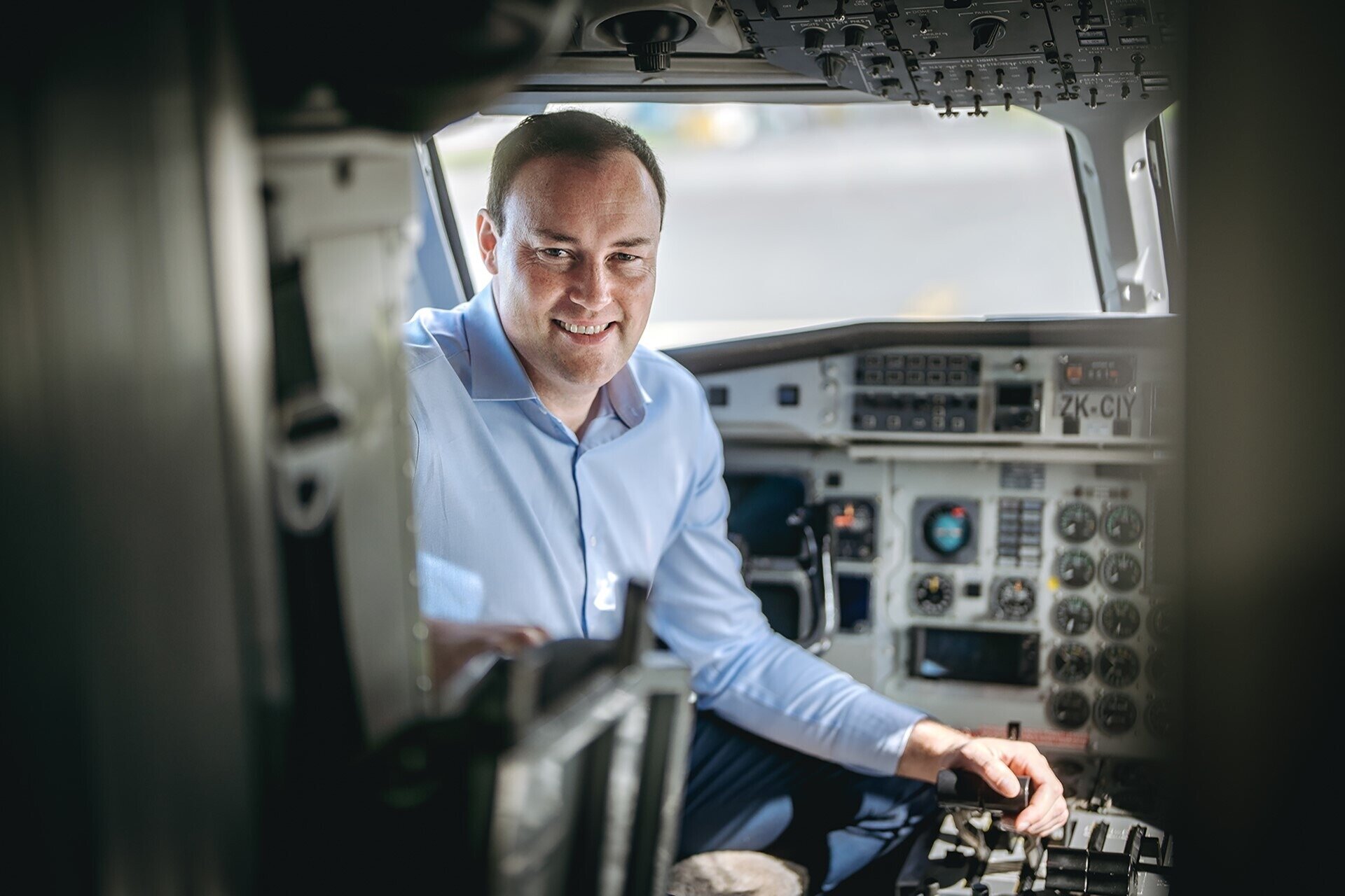 Air Chathams chief executive Duane Emeny.
