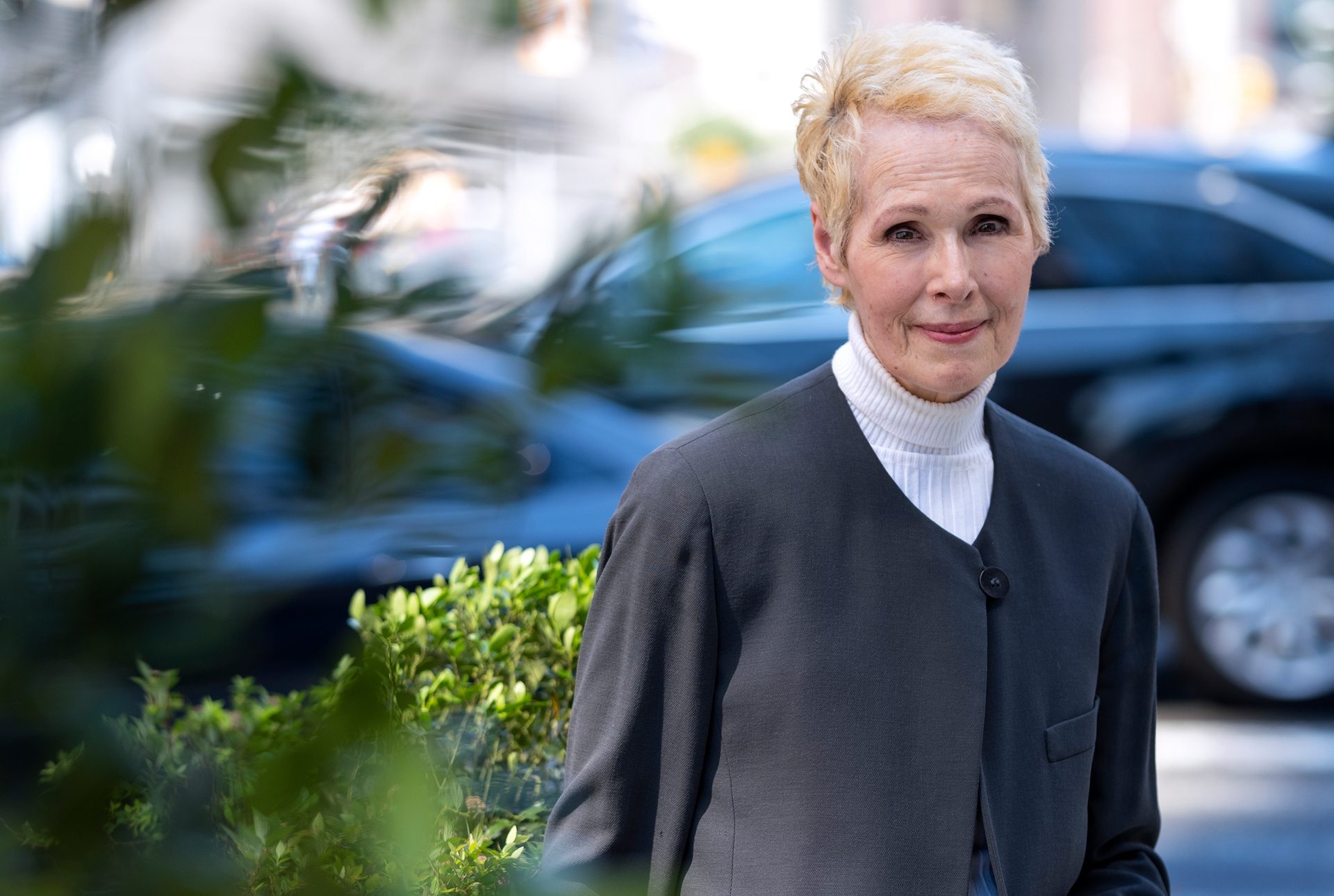 E. Jean Carroll in New York. Carroll, a New York-based advice columnist, claims US President Donald Trump sexually assaulted her two decades ago. Photo / AP