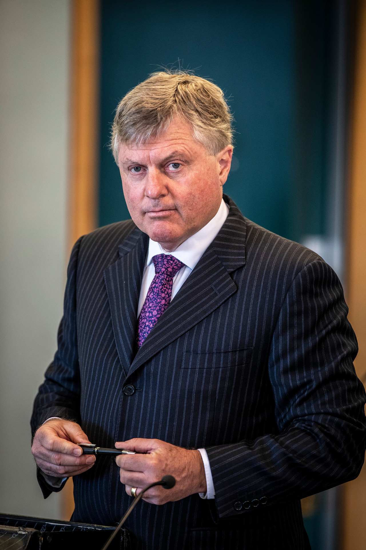 The businessman's lawyer, David Jones QC, questioned the reliability and credibility of the Crown witnesses. Photo / Michael Craig