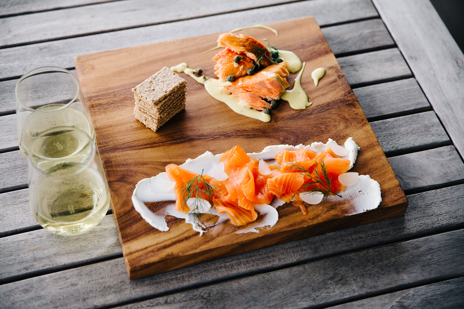 Food at The Wine Station. Photo / Supplied