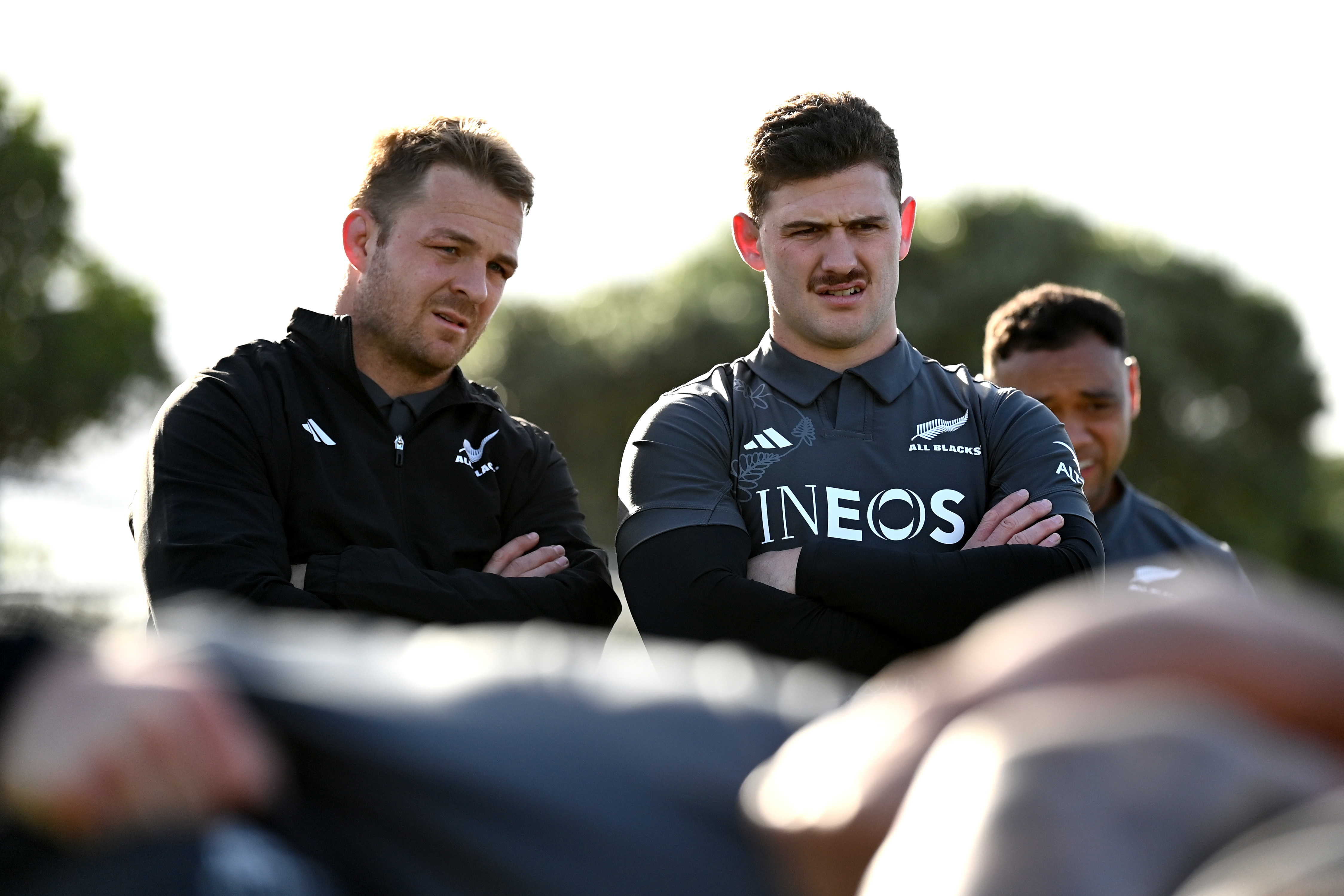 Sam Cane (L) and Dalton Papali'i (R). Photo  / Getty Images