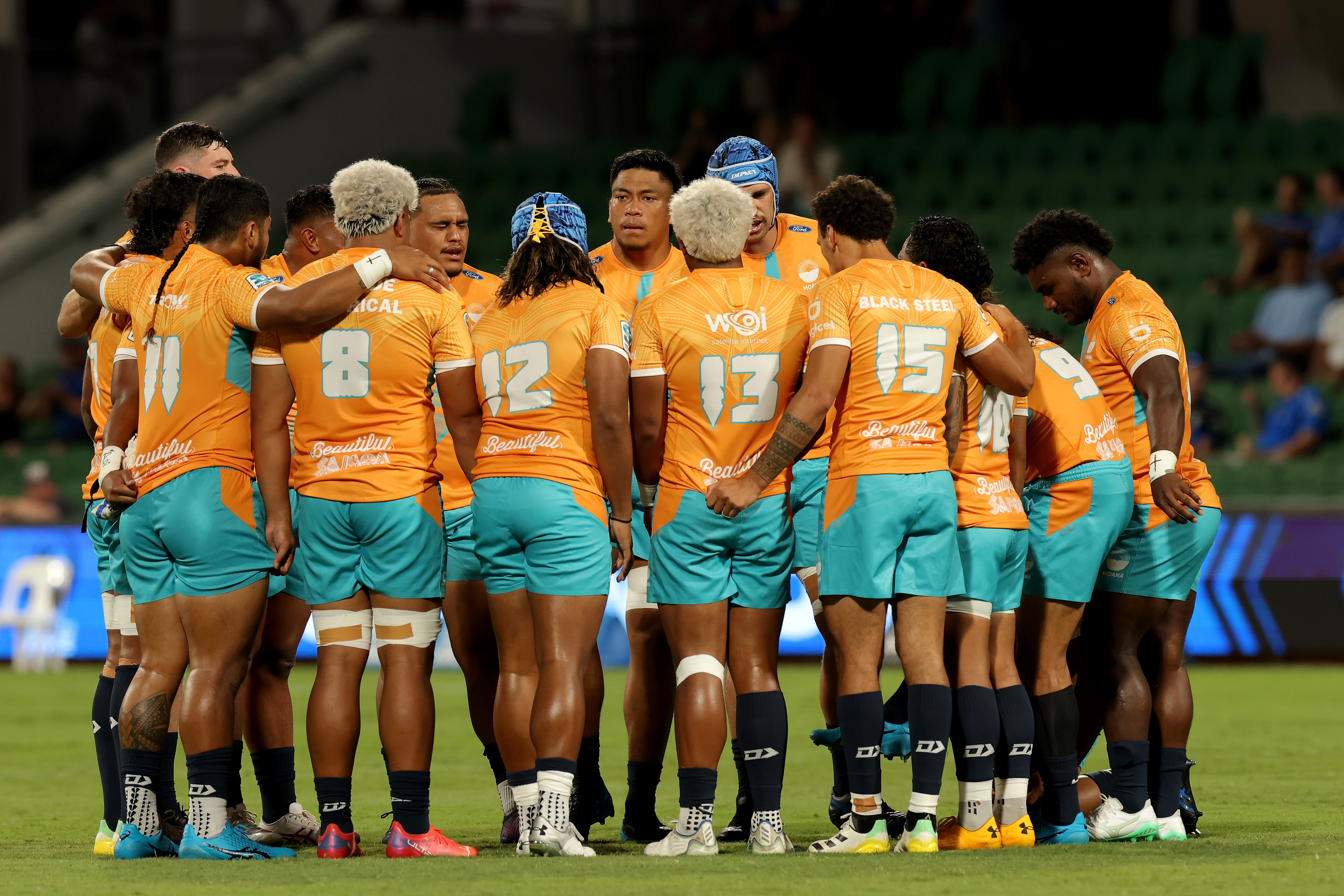 Moana Pasifika go into their match after a challenging week. Photo / Photosport