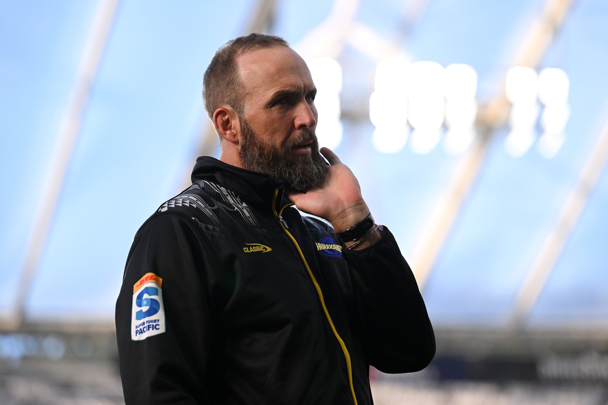 Former All Blacks lock Bryn Evans is joining Scott Robertson's coaching team. Photo / Getty Images