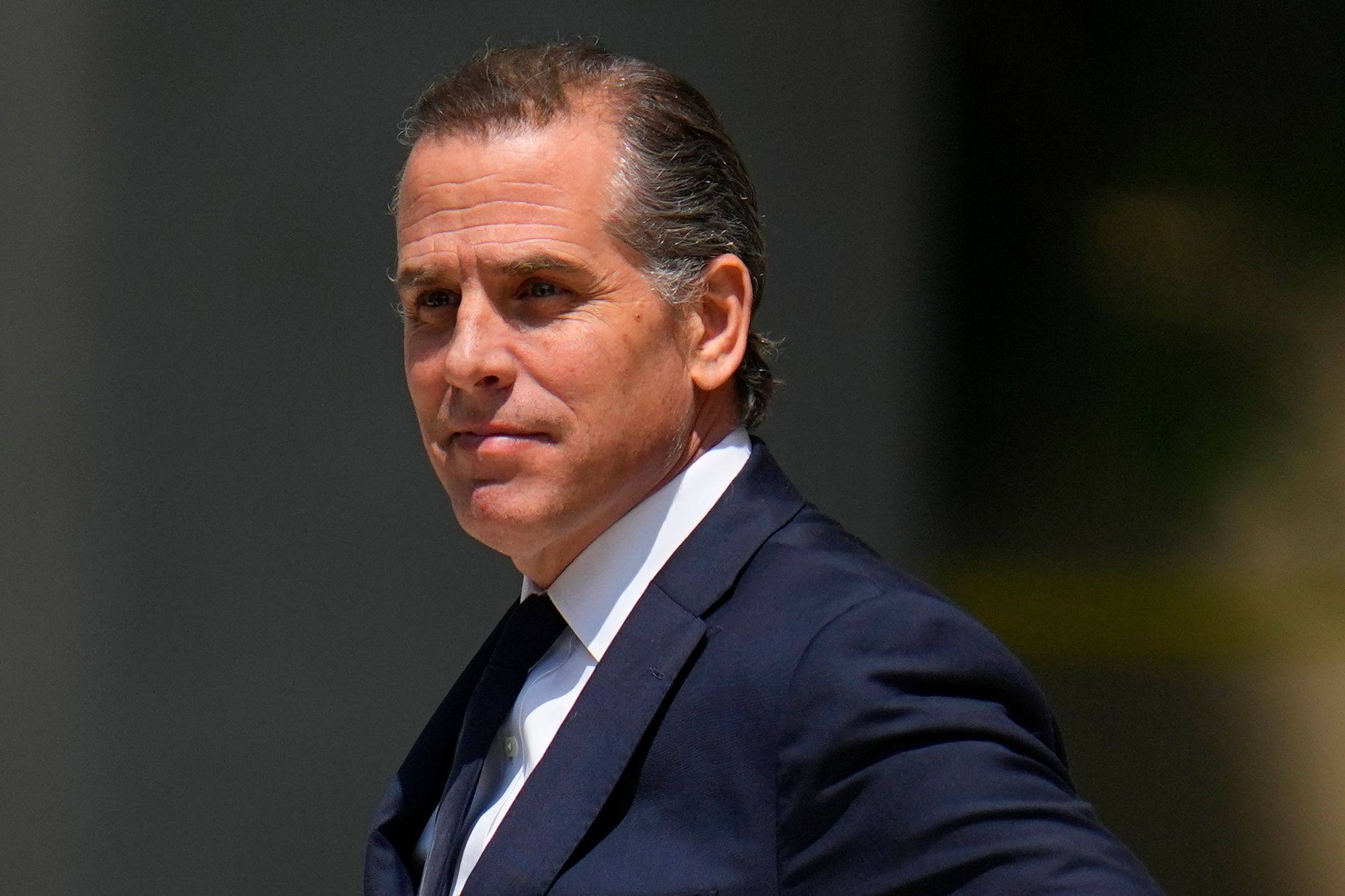 US President Joe Biden's son Hunter Biden leaves after a court appearance on July 26 in Wilmington, Delaware. Photo / AP