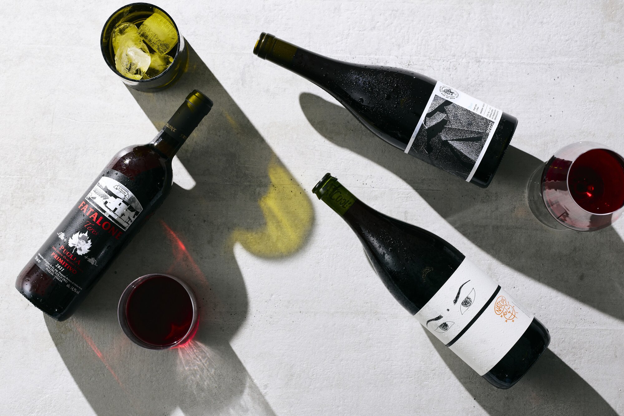 A selection of chilled red wines from By the Bottle. Photo / Supplied