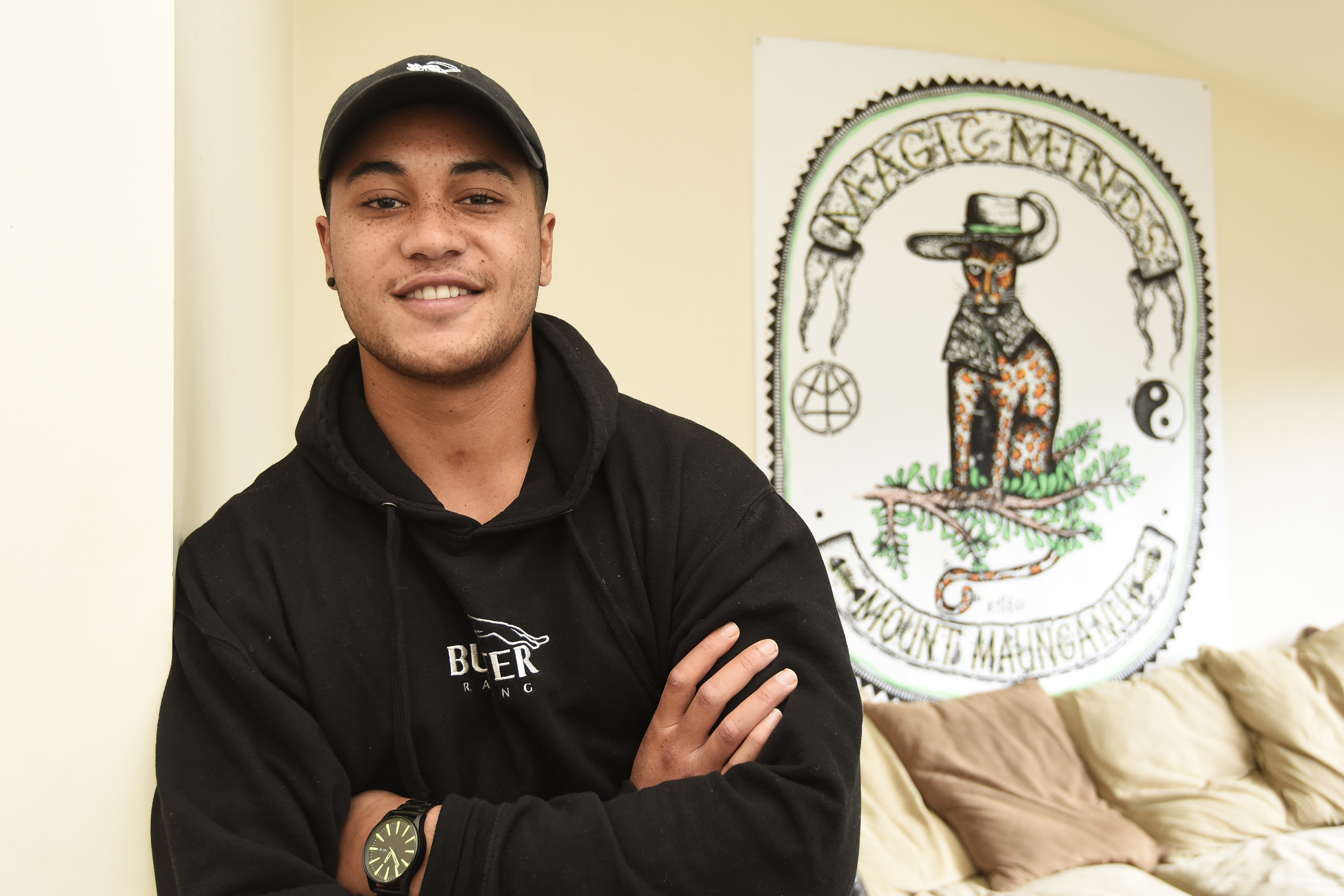 Actor James Rolleston opens up about his life-changing car crash last year. Photo/George Novak 