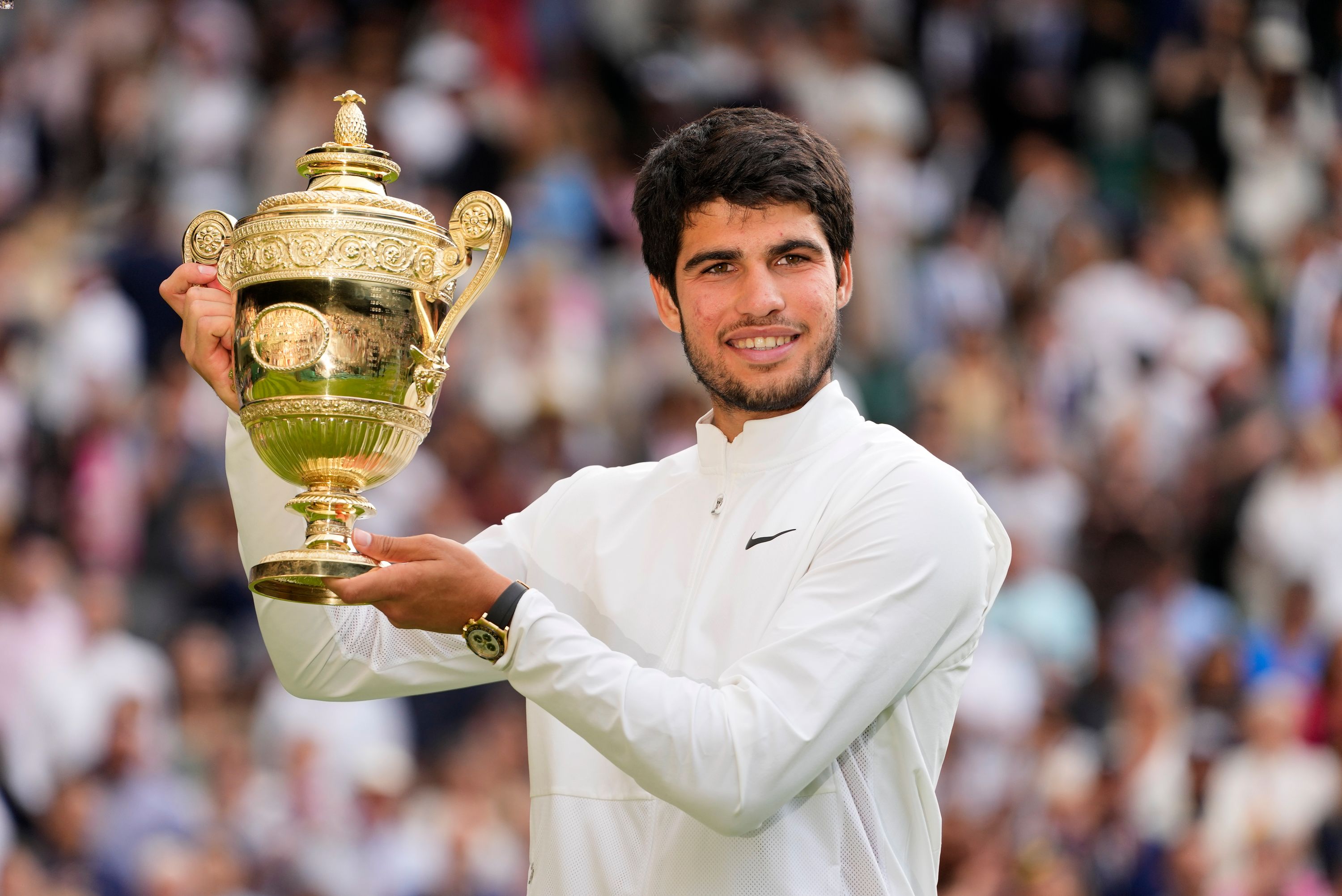 Carlos Alcaraz overcomes Novak Djokovic in five-set thriller to win first  Wimbledon title