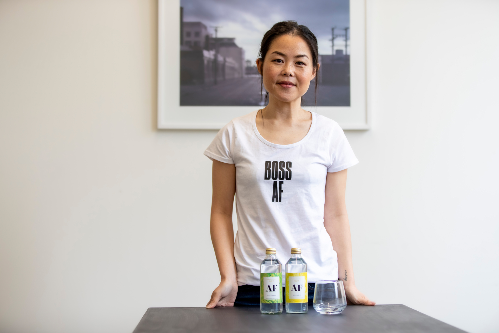 Lisa King, founder of AF and Eat My Lunch. Photo / Michael Craig