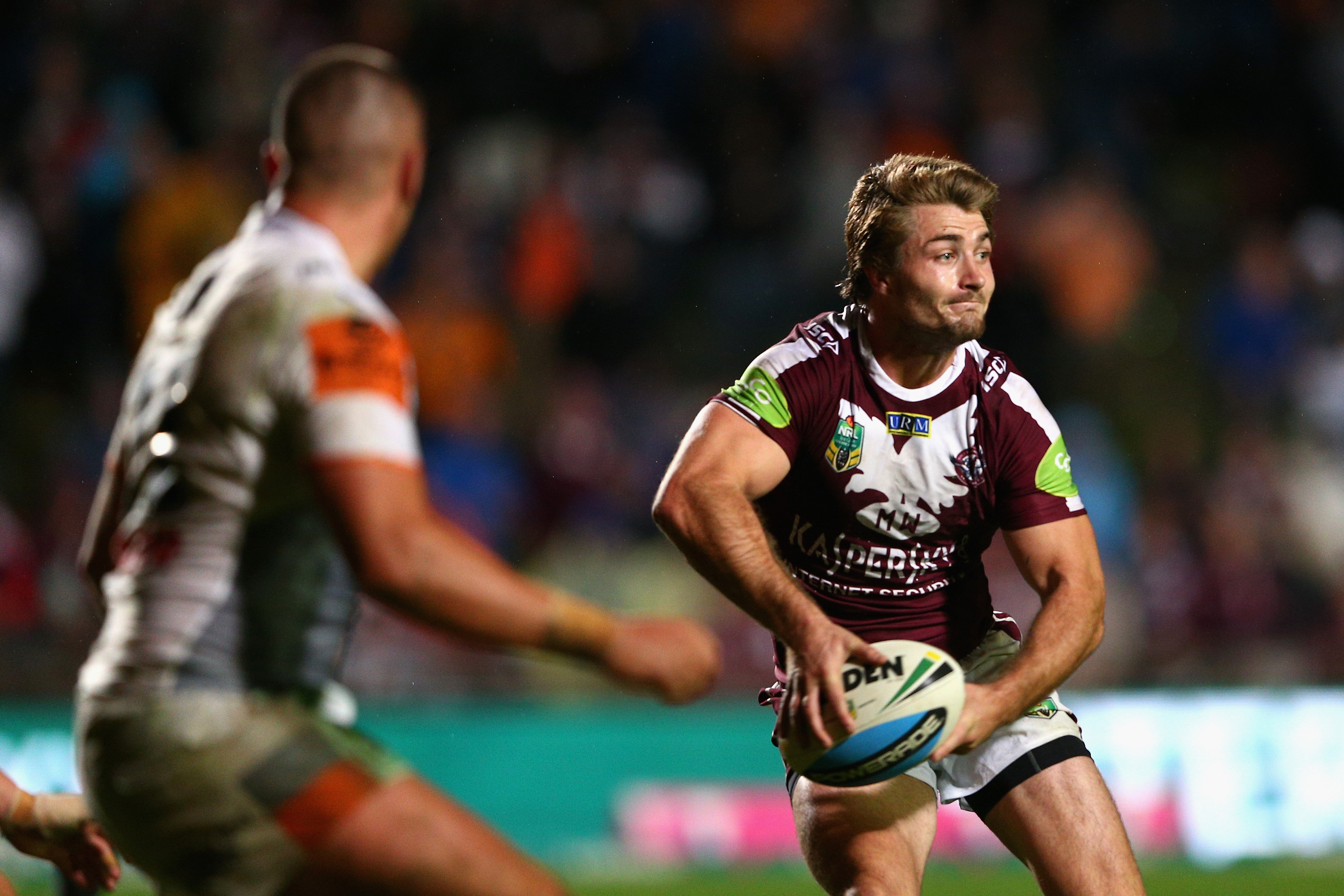 Foran made his name in the NRL at Manly. Photo / Getty