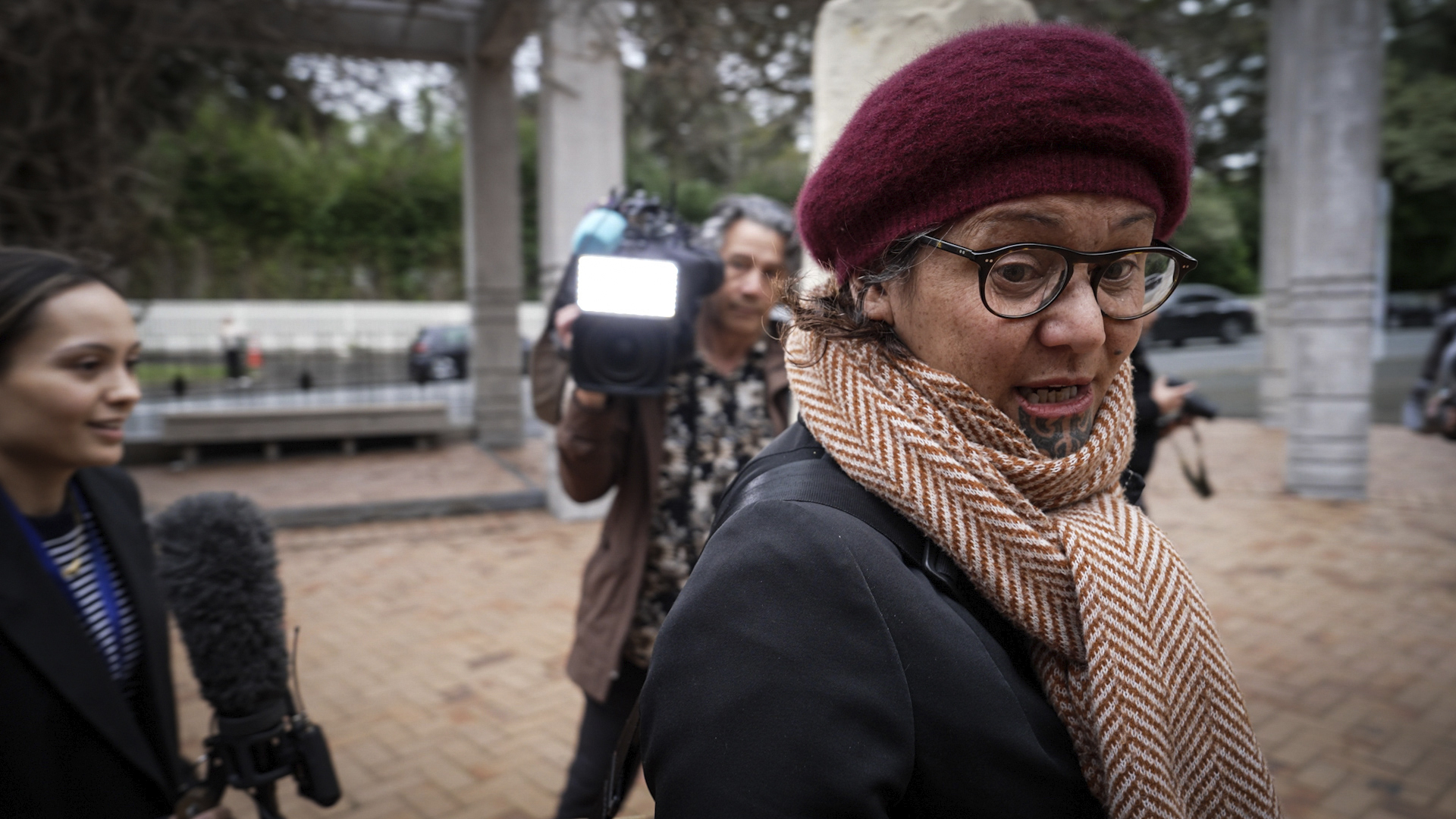 Darleen Tana Leaving the Auckland High Court. Photo / Carson Bluck