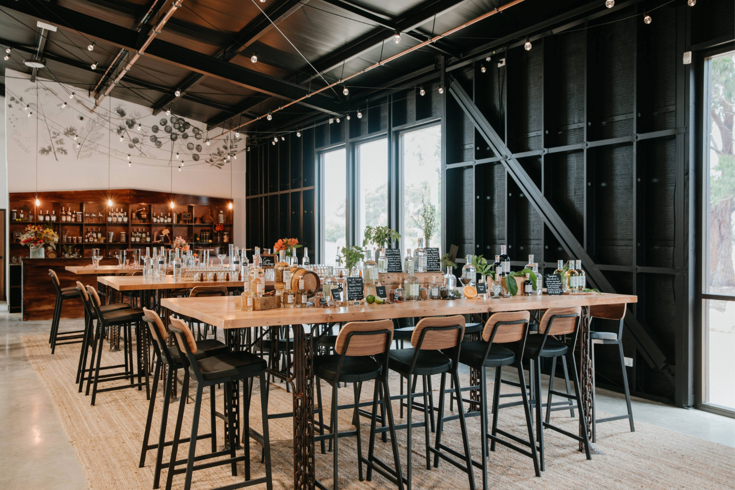 The tasting room at Kangaroo Island Spirits.
