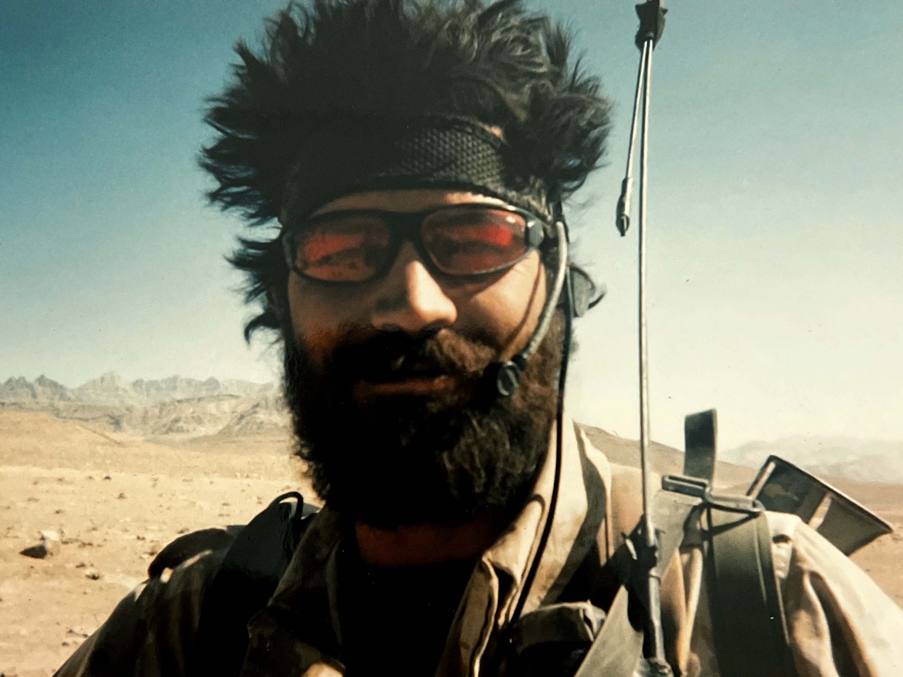 Corporal Willie Apiata VC during one of his deployments to Afghanistan with the NZSAS.